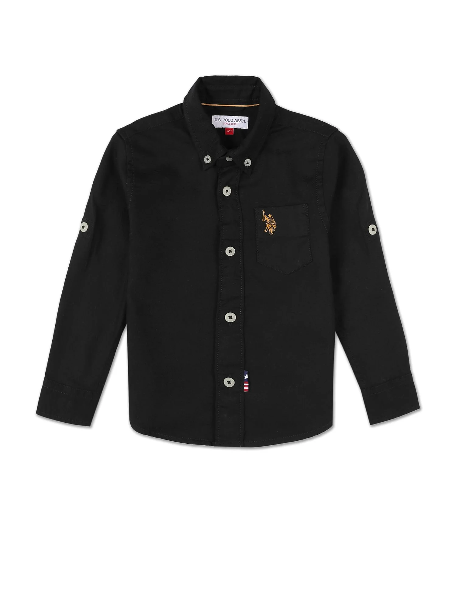 Button Down Collar Cotton Shirt