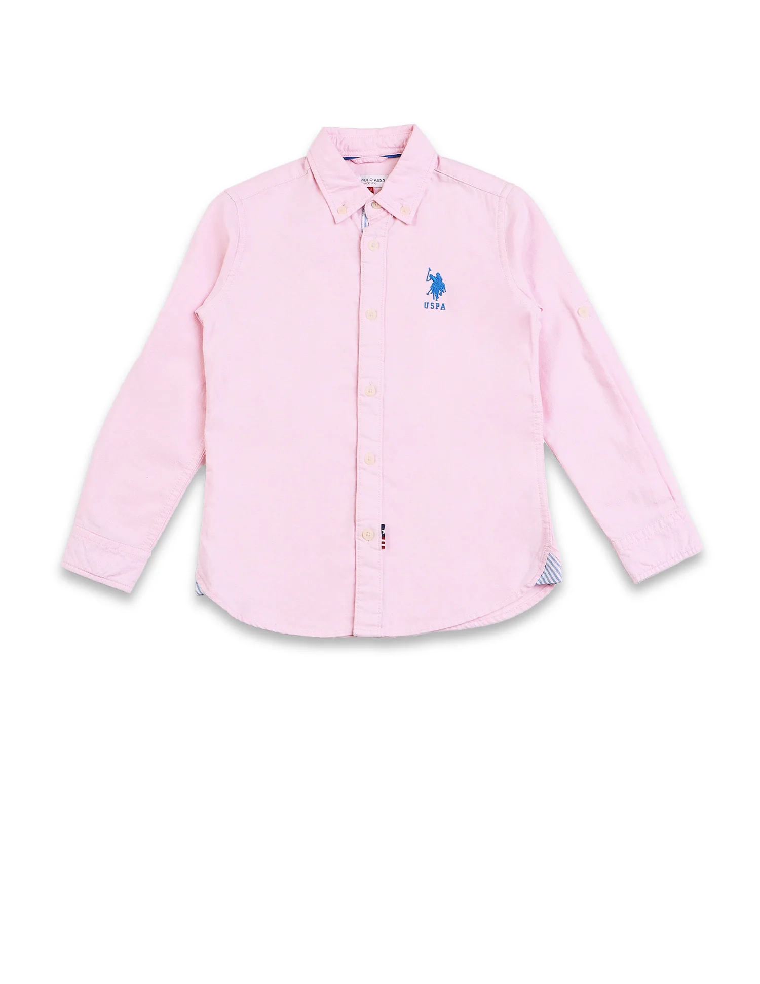 Button Down Collar Solid Casual Shirt - Image 6