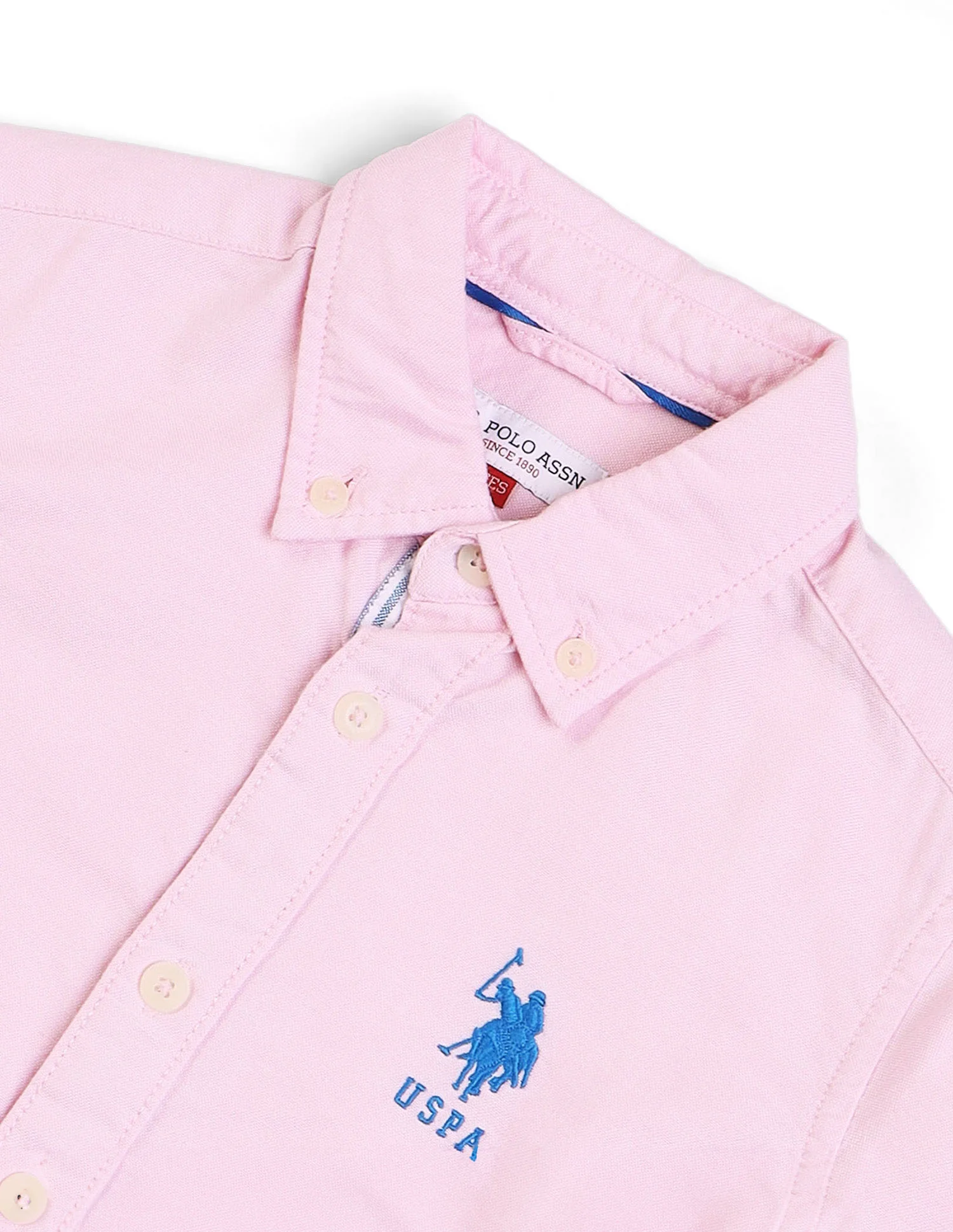 Button Down Collar Solid Casual Shirt - Image 8