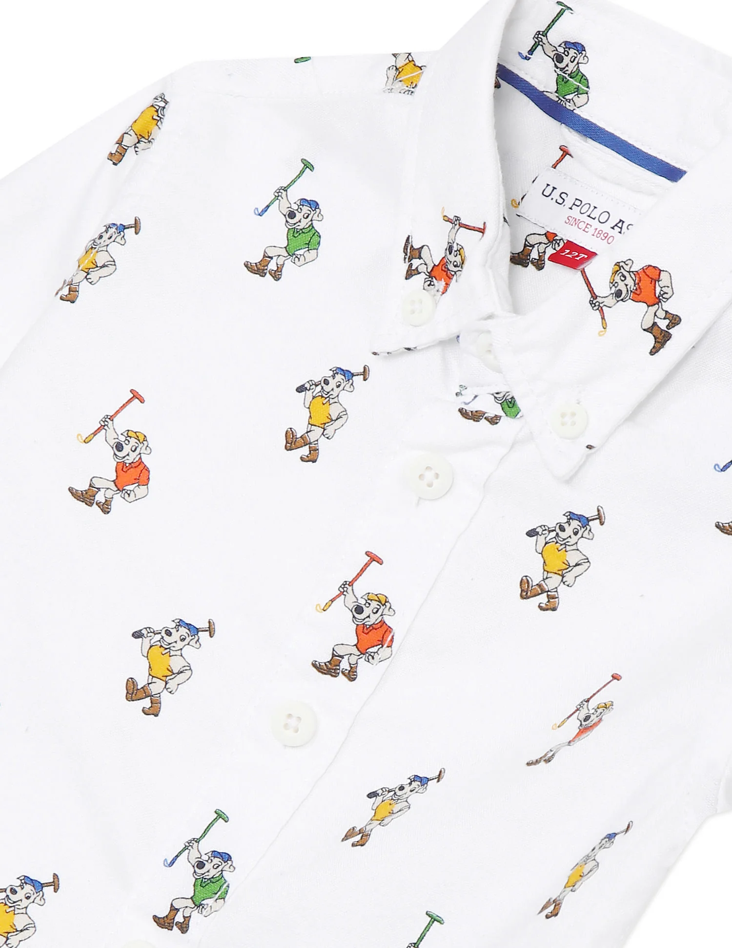 Button Down Printed Shirt - Image 3