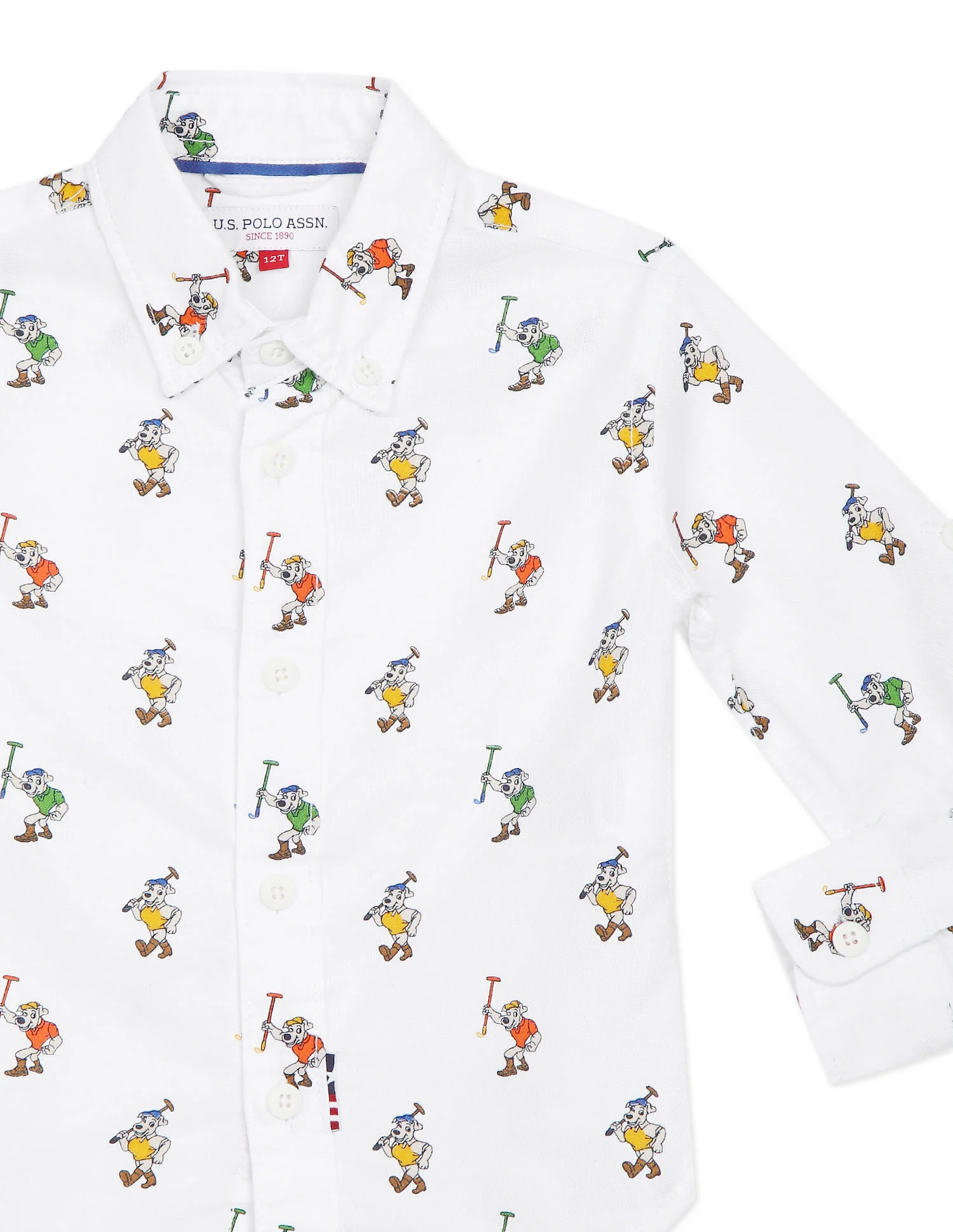 Button Down Printed Shirt - Image 4