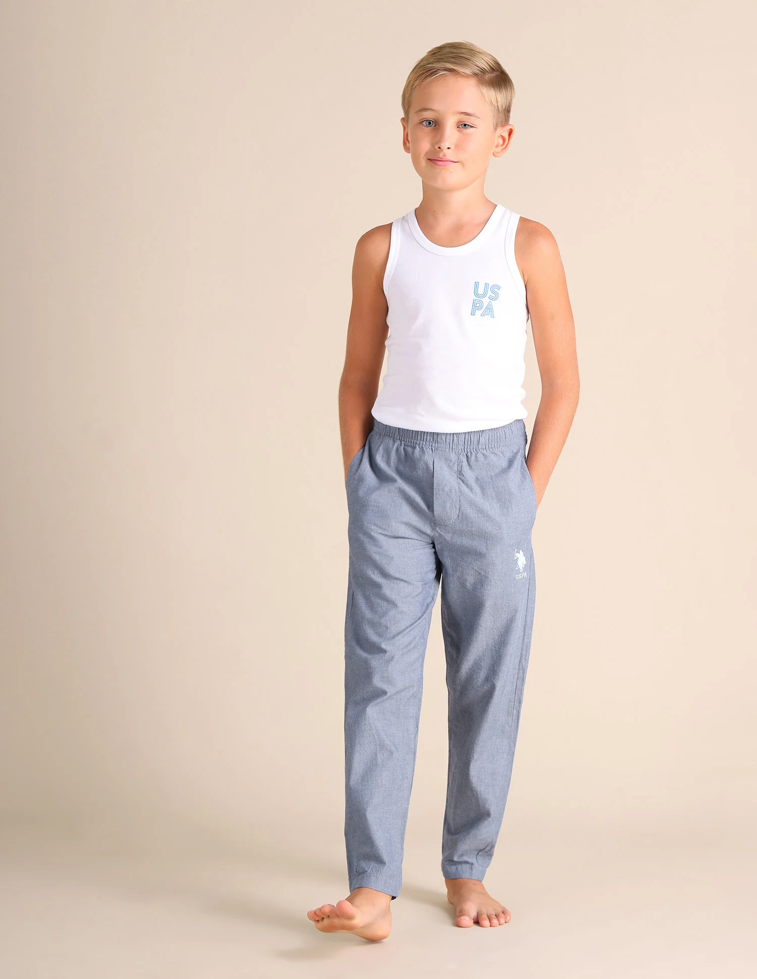 Cotton Chambray LKP01 Lounge Pants - Pack Of 1 - Image 3