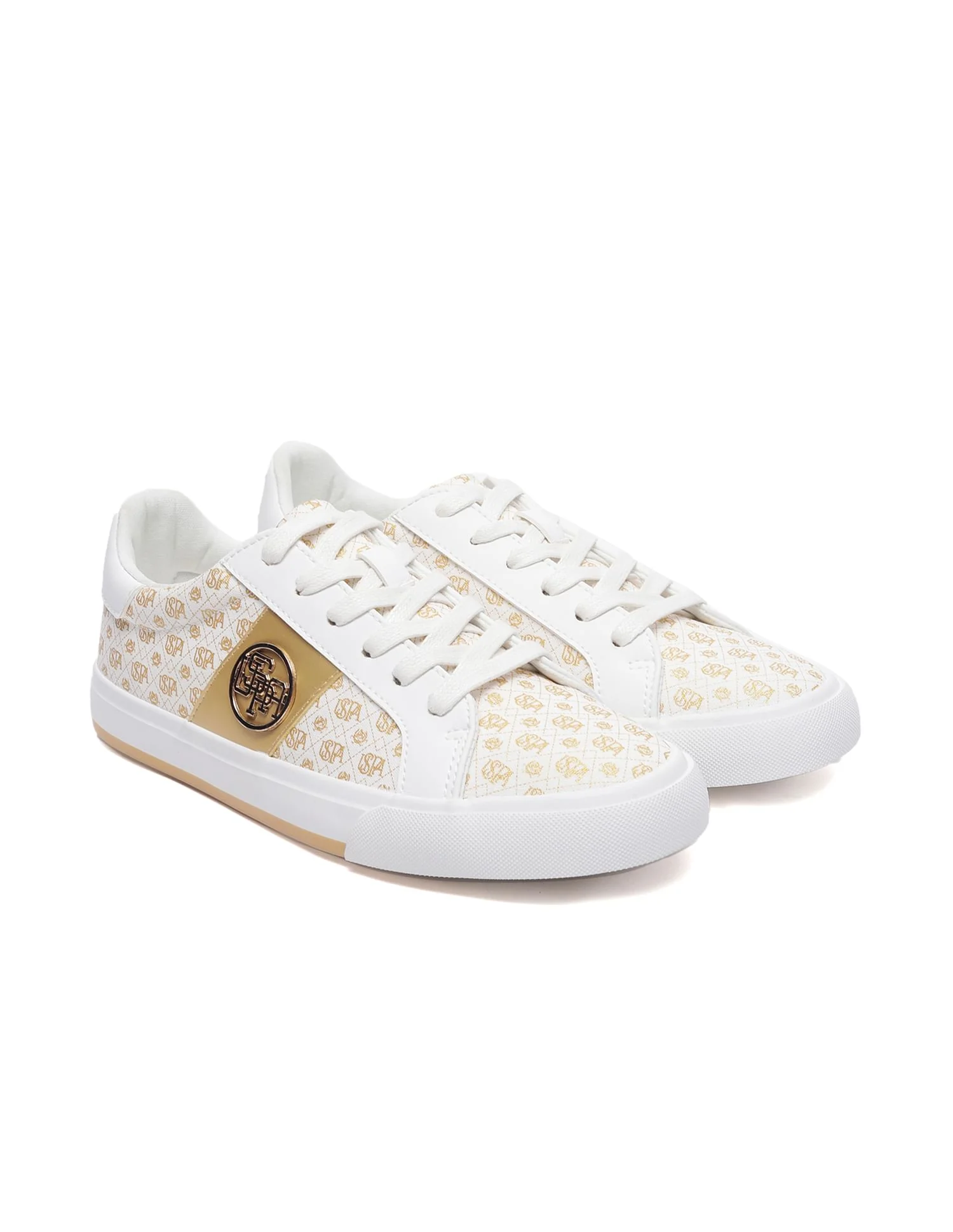 Women Monogram Canvas Charlotte Sneakers - Image 3