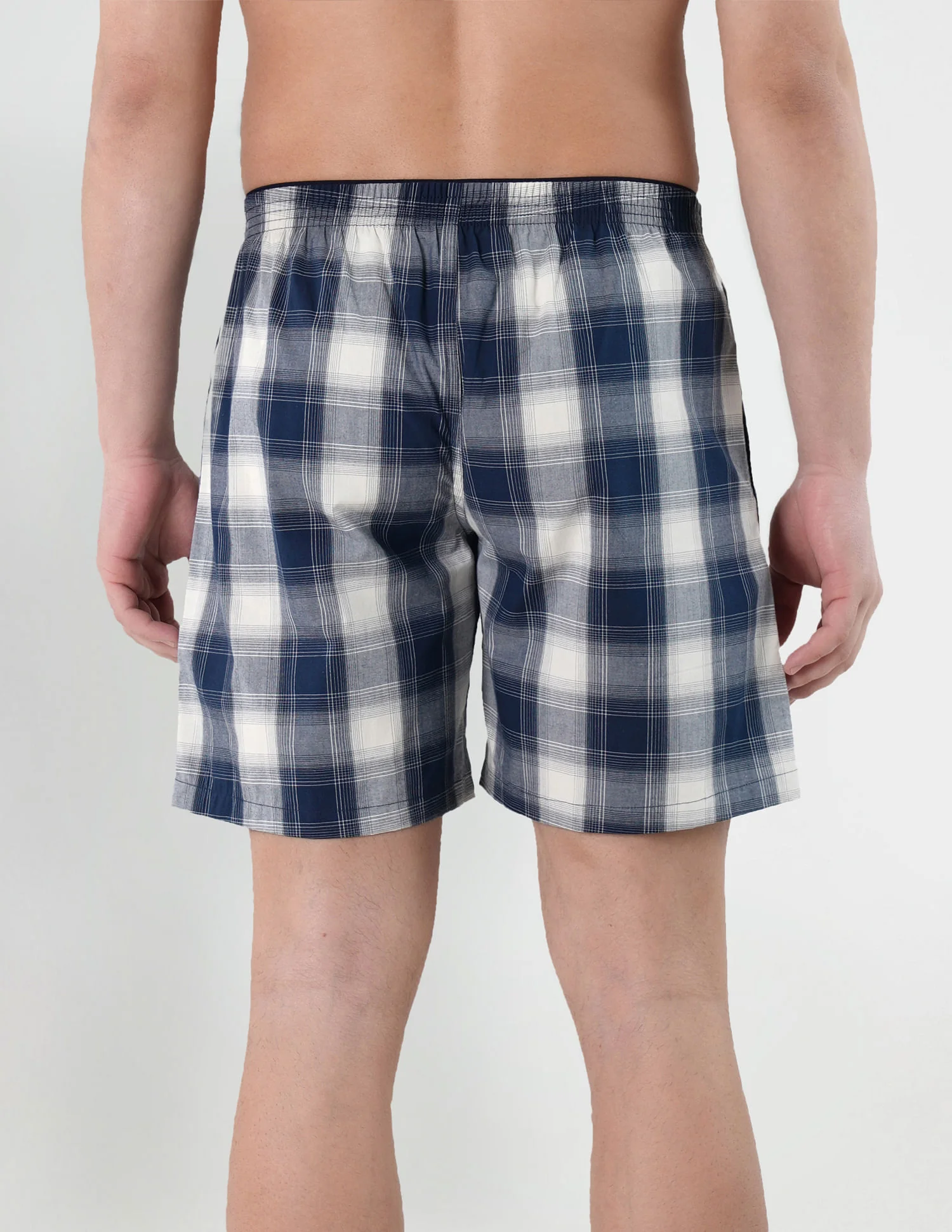 Checkered Cotton Twill EX002 Boxers - Pack Of 1 - Image 5