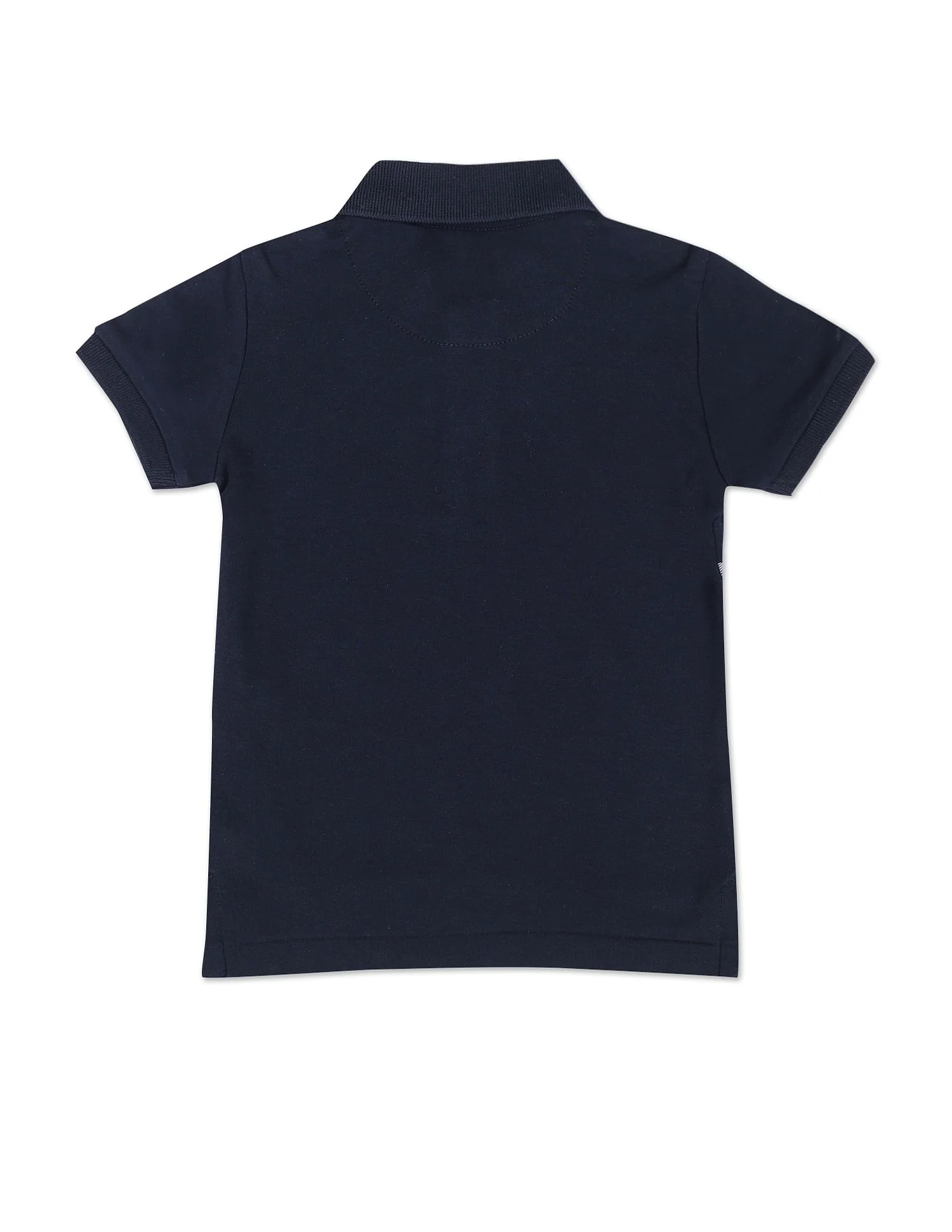 Classic Stripe Cotton Polo Shirt - Image 2