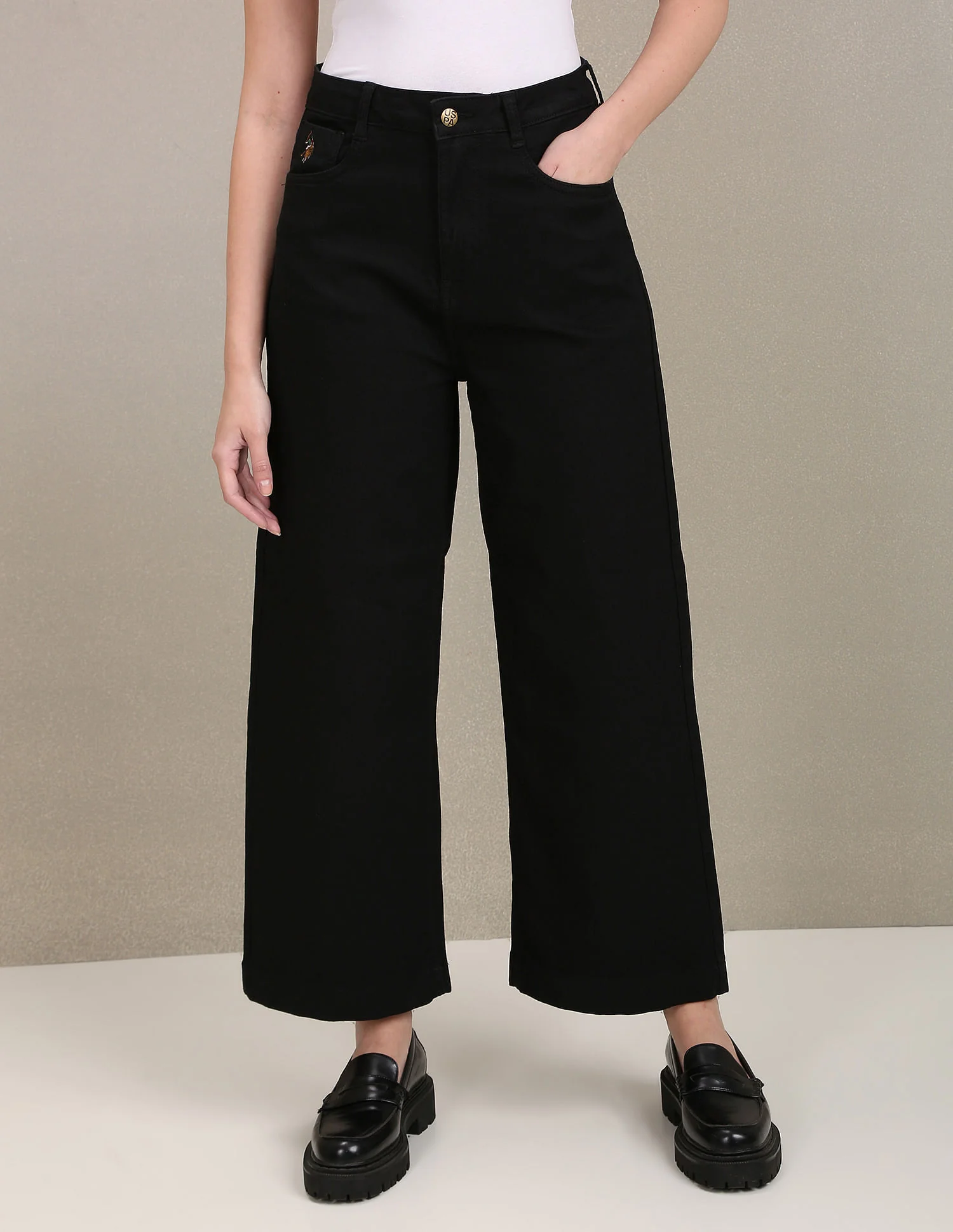 Clean Look Flared Jeans - Image 6