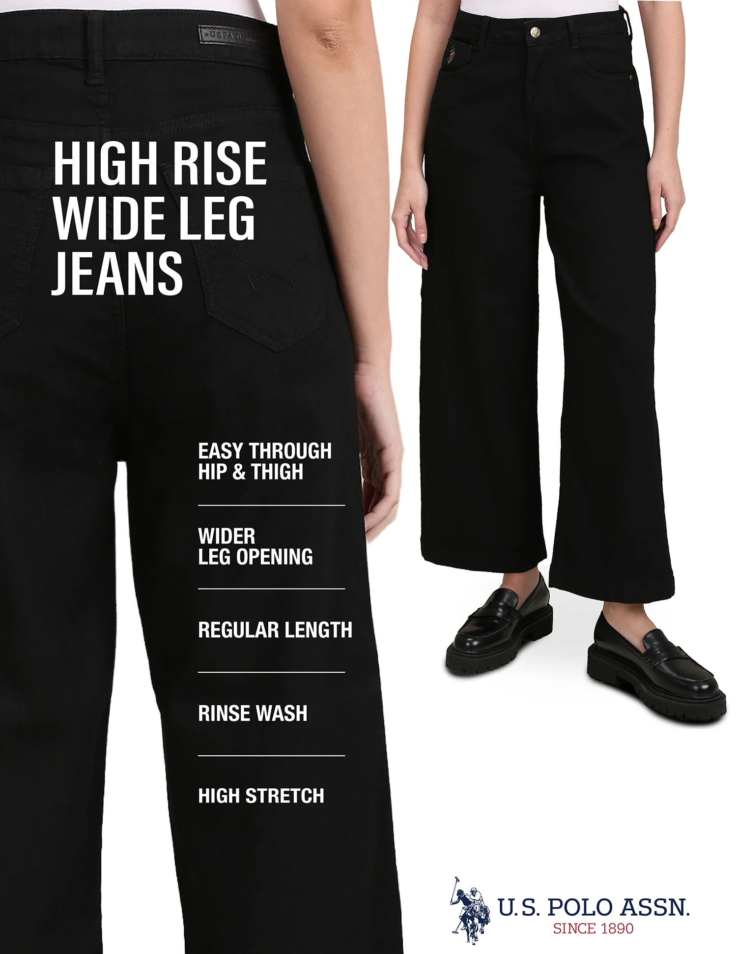 Clean Look Flared Jeans - Image 8