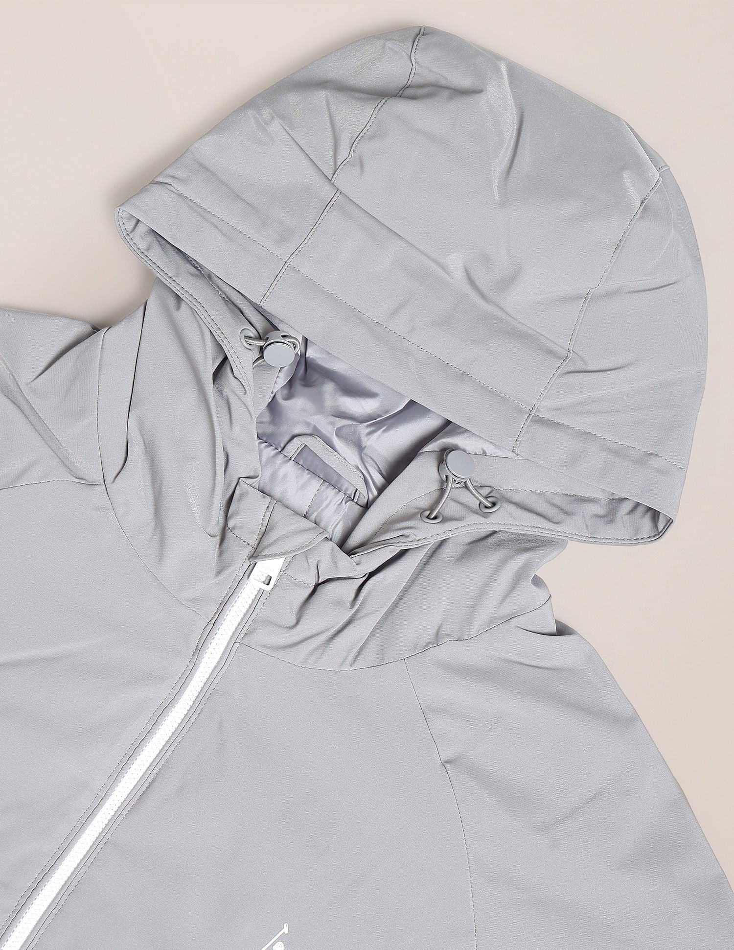 Colour Block Logo Hooded Jacket - Image 2
