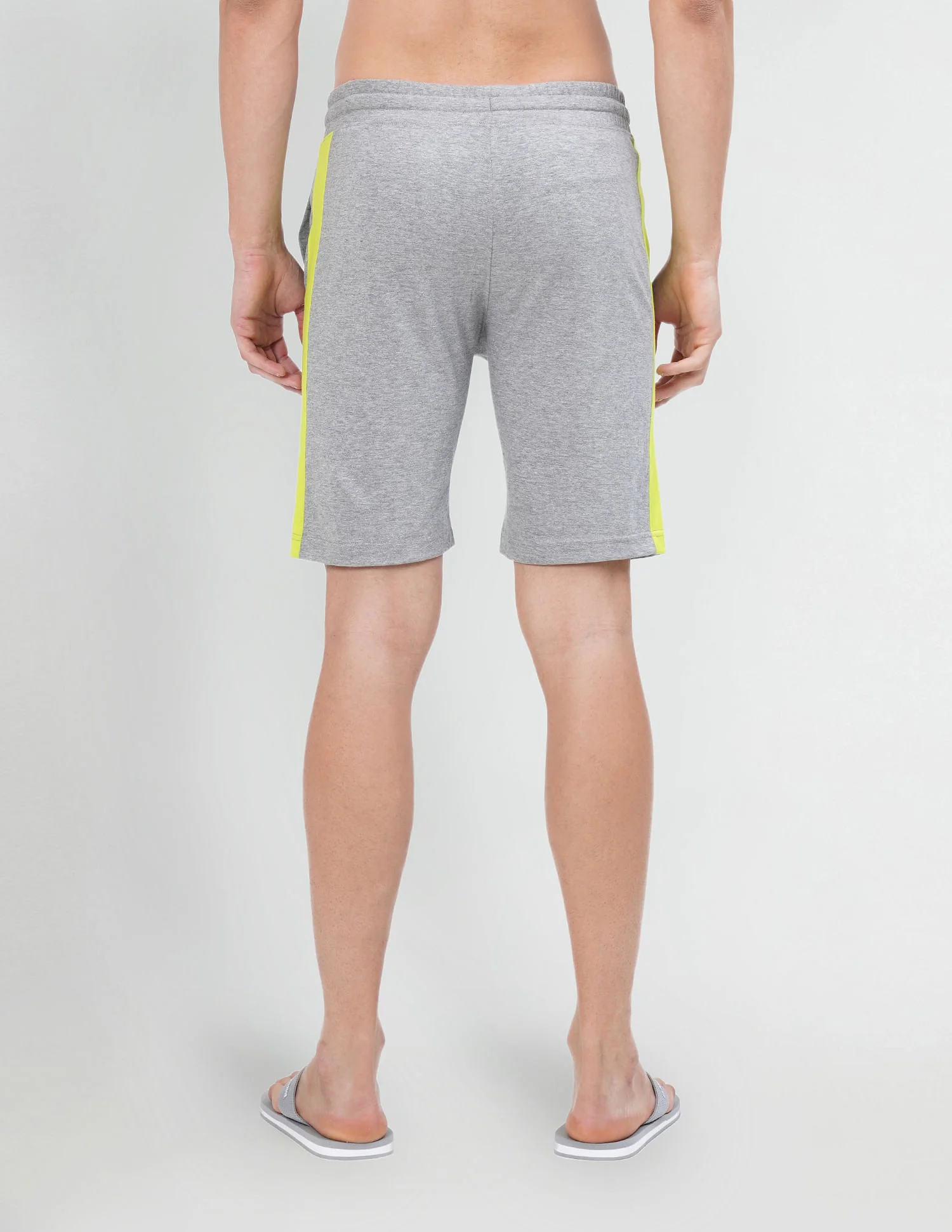 Colour Block Logo IYAR Knit Shorts - Pack Of 1 - Image 5