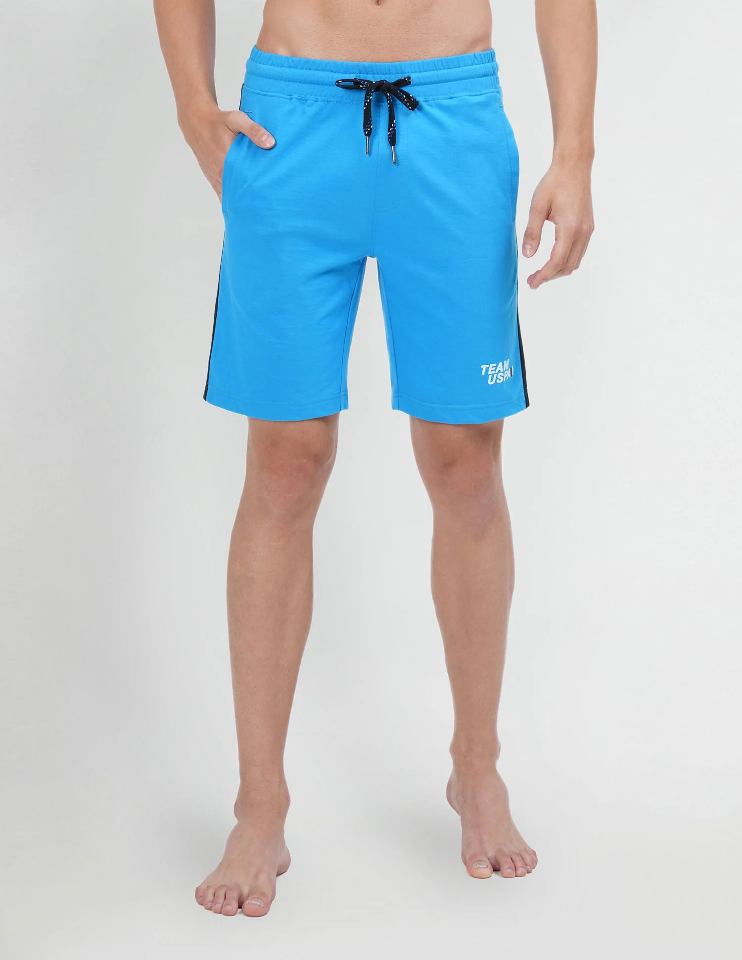 Colour Block Logo IYAR Knit Shorts - Pack Of 1 - Image 3
