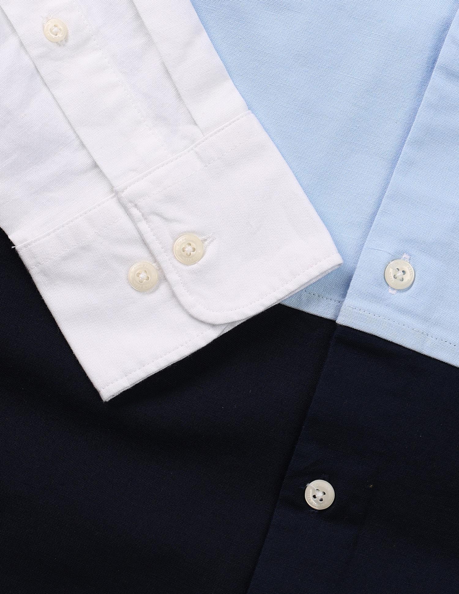 Colour Block Oxford Shirt - Image 8
