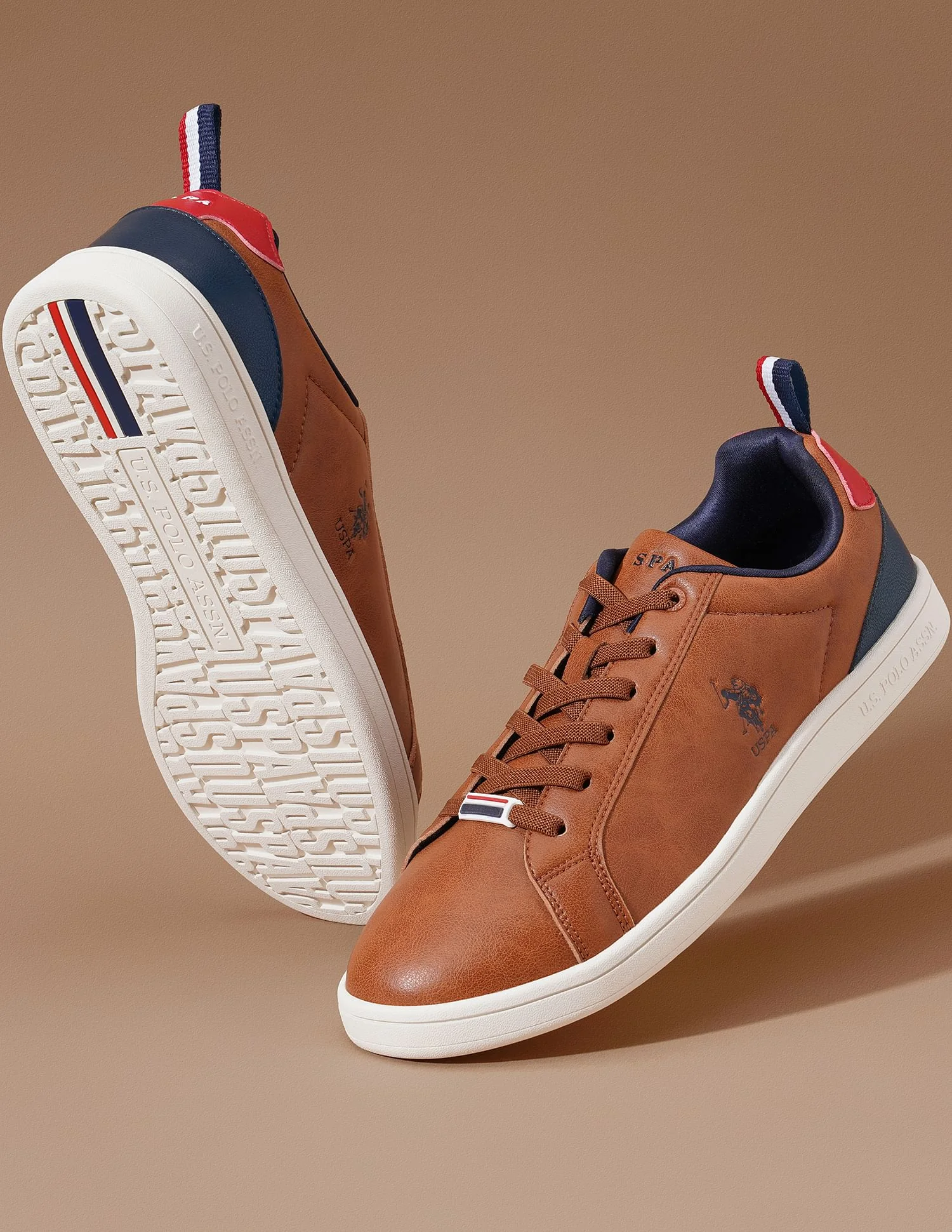 Colour Block Panelled Stefan Sneakers