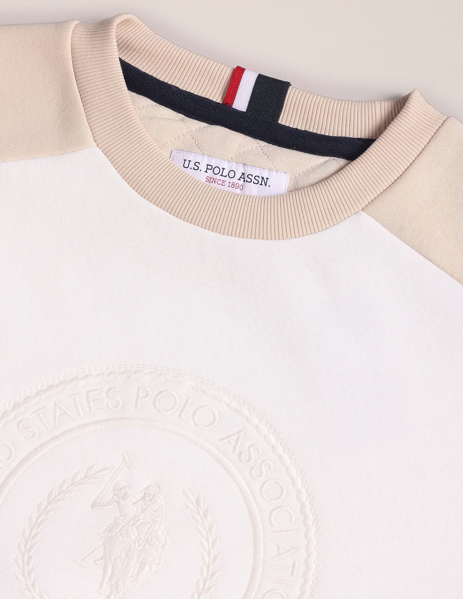 Colour Block Panelled Sweatshirt - Image 2