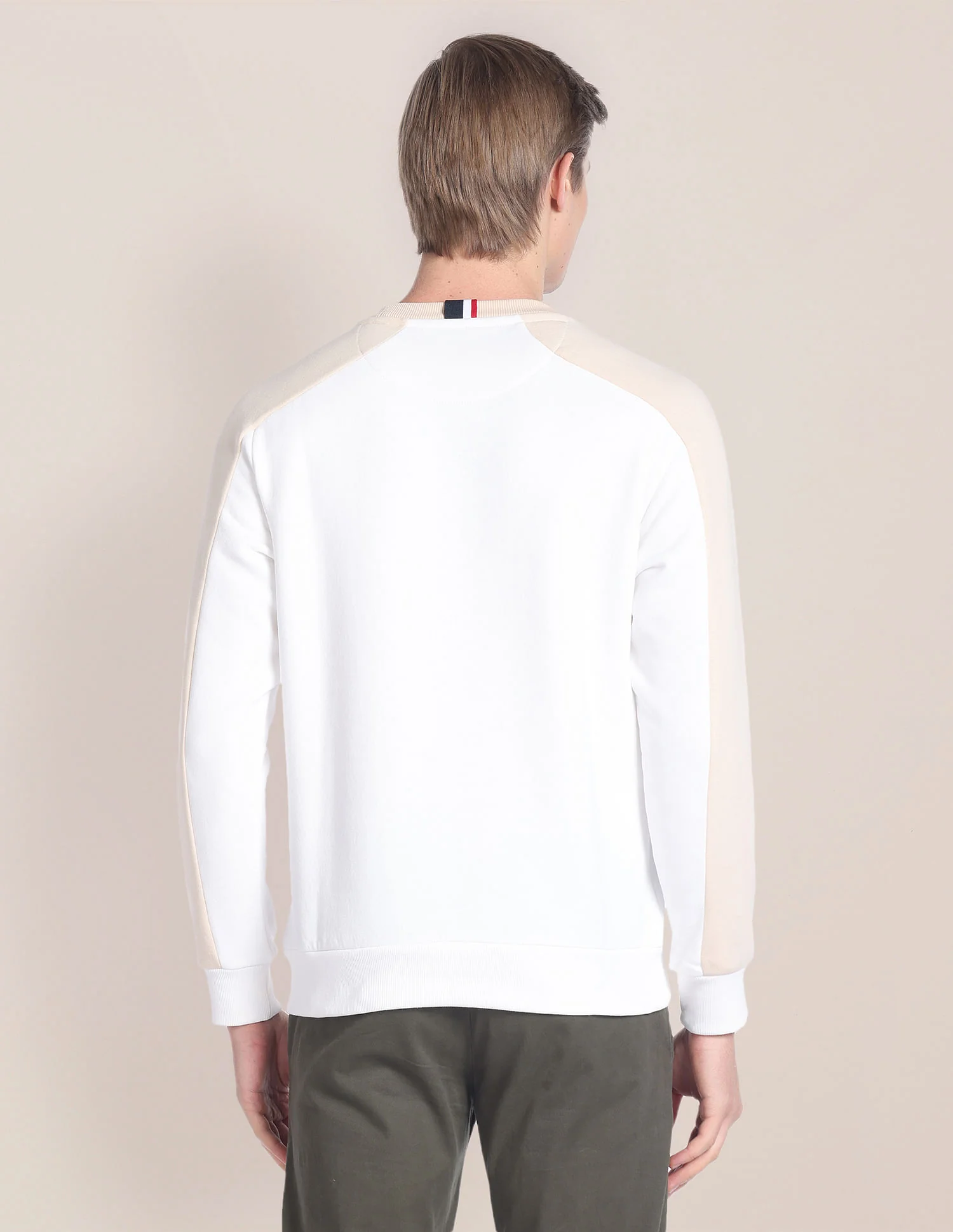 Colour Block Panelled Sweatshirt - Image 5