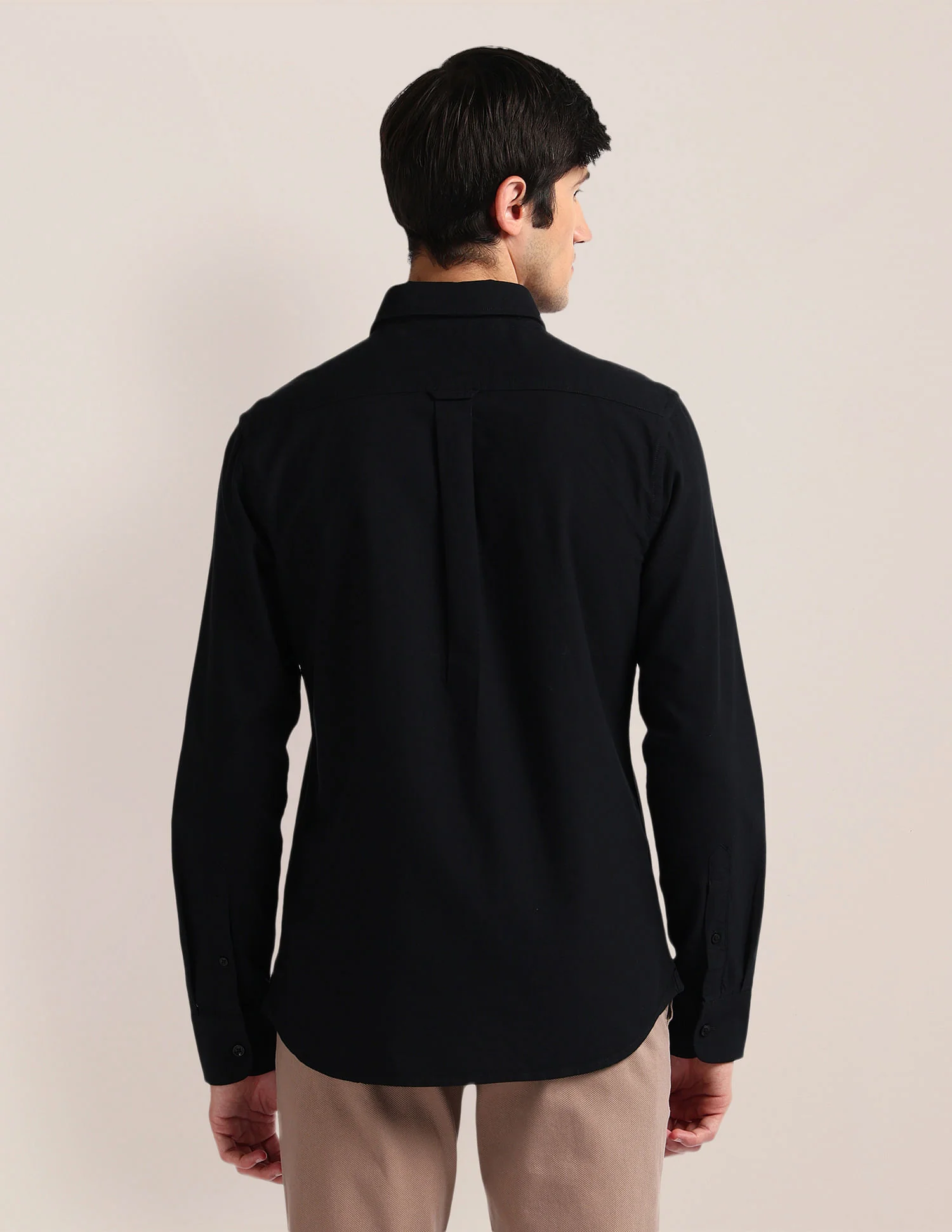 Colour Block Tailored Fit Shirt - Image 5