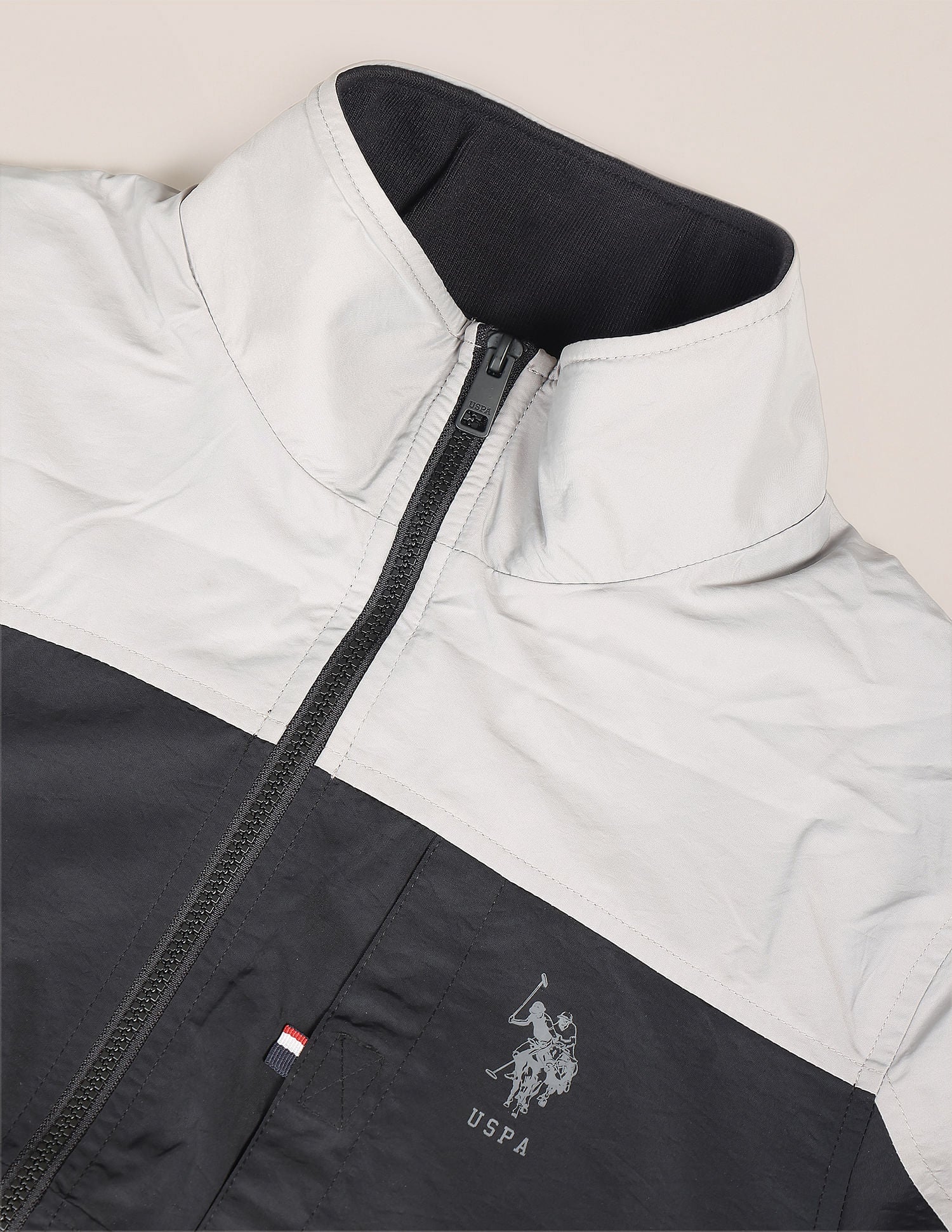 Colour Block Windcheater Jacket - Image 2