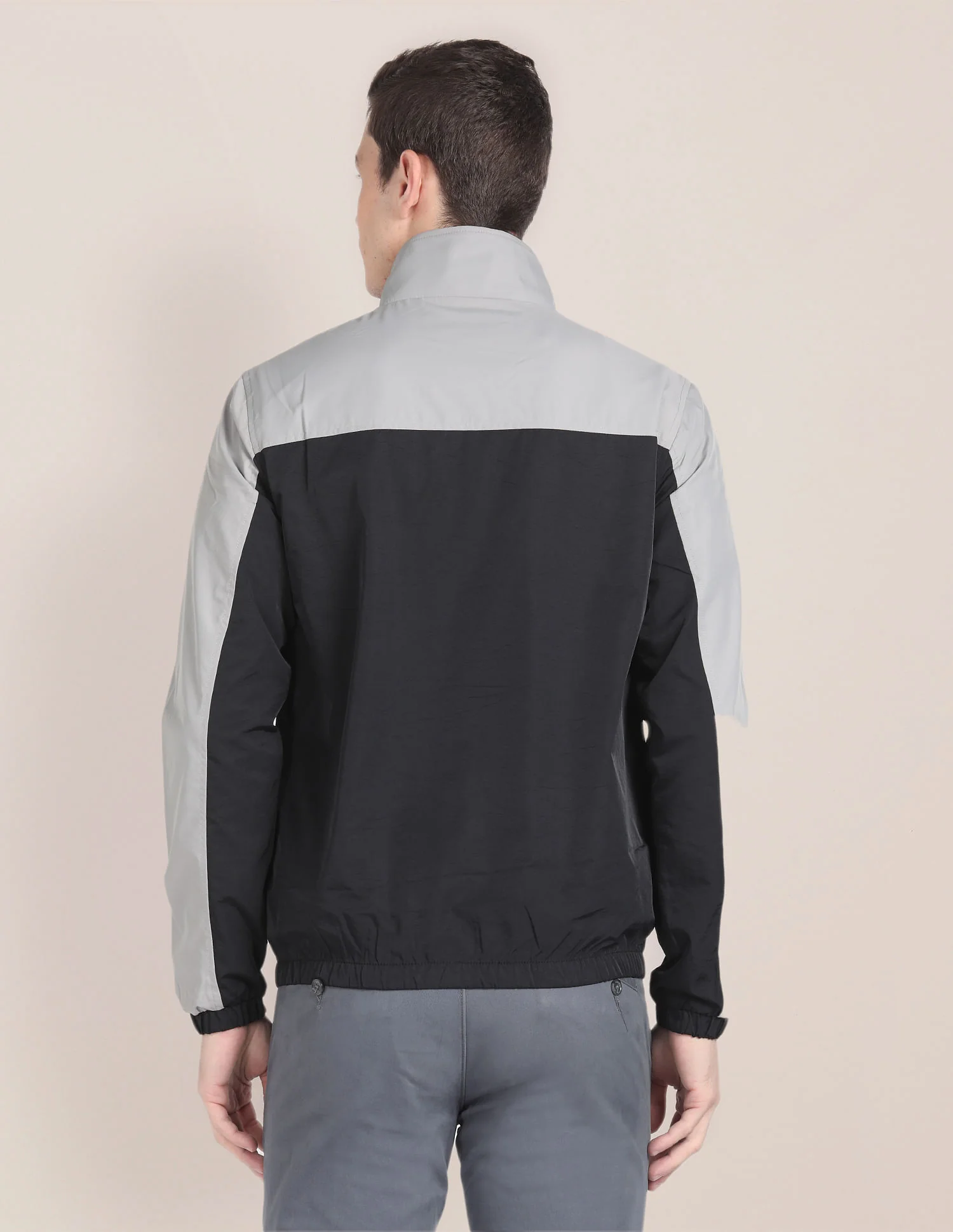 Colour Block Windcheater Jacket - Image 5