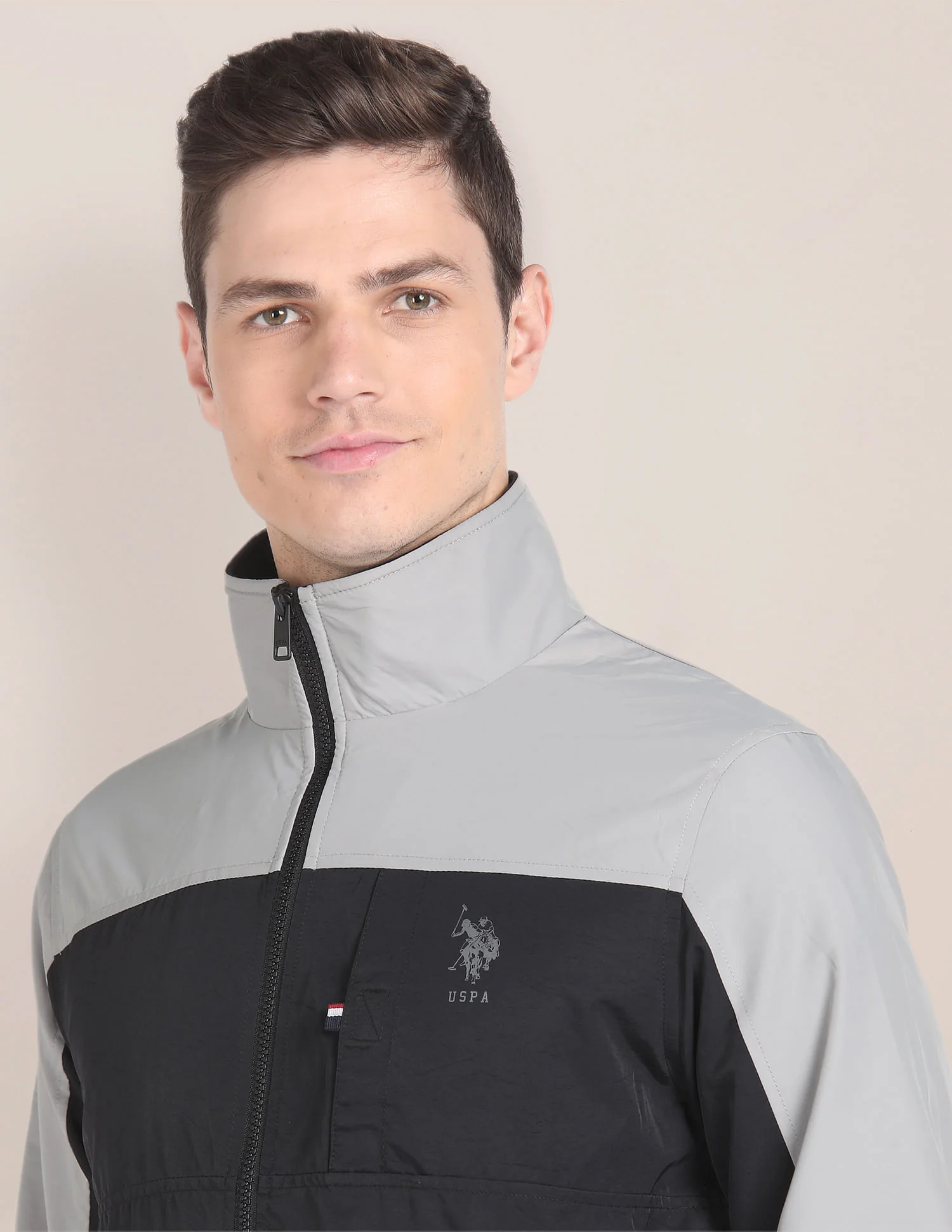 Colour Block Windcheater Jacket - Image 7