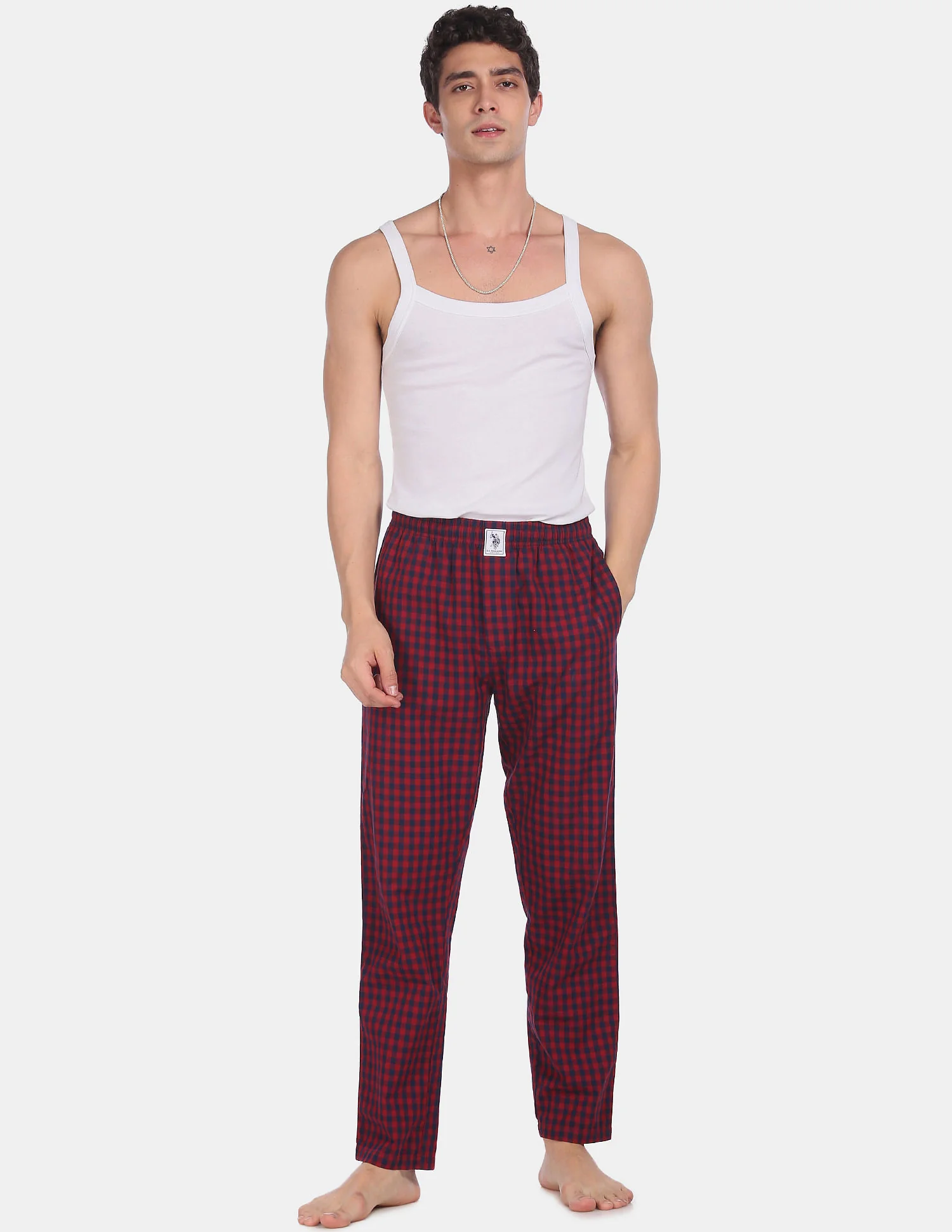 Comfort Fit Check I659 Lounge Pants - Pack Of 1 - Image 2