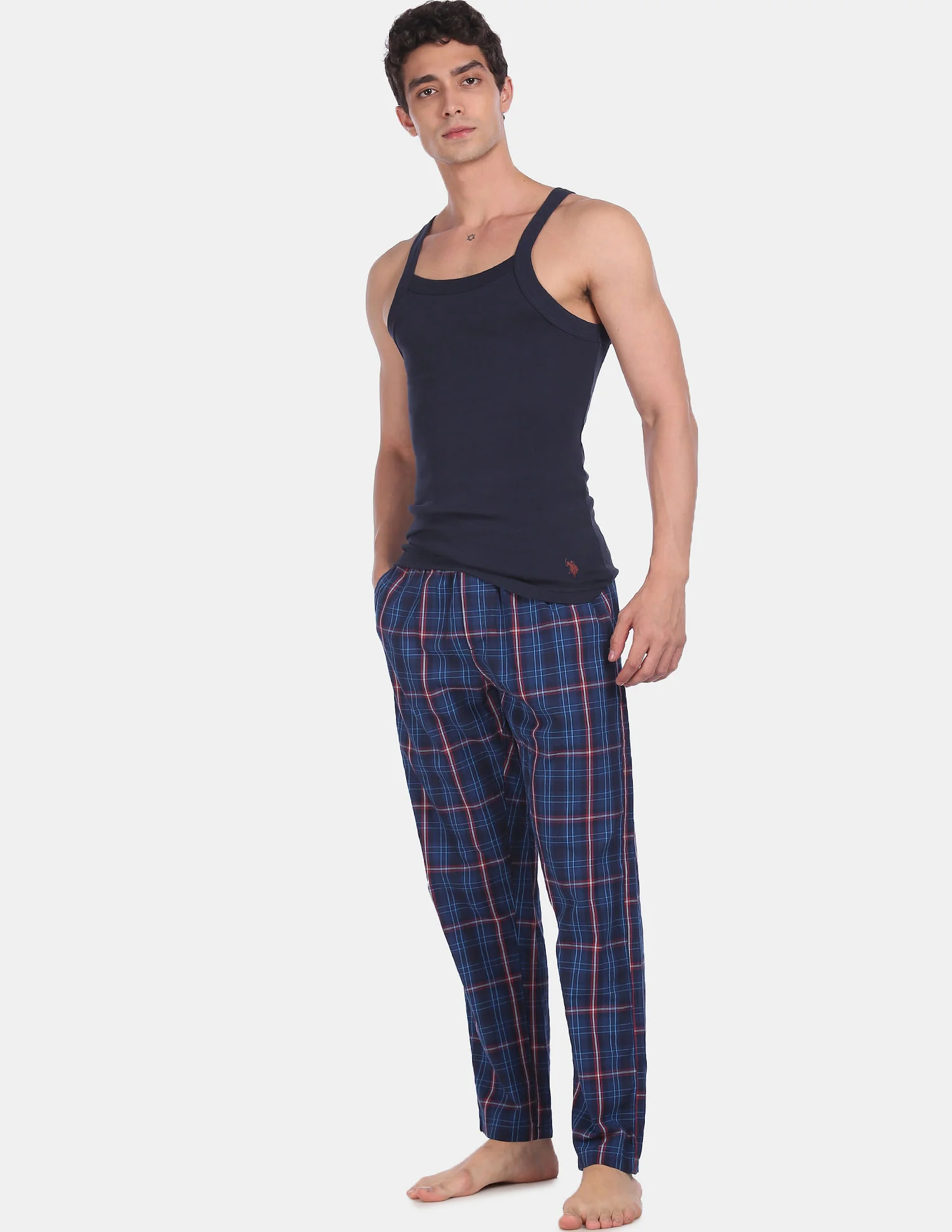 Comfort Fit Check I659 Lounge Pants - Pack Of 1 - Image 2
