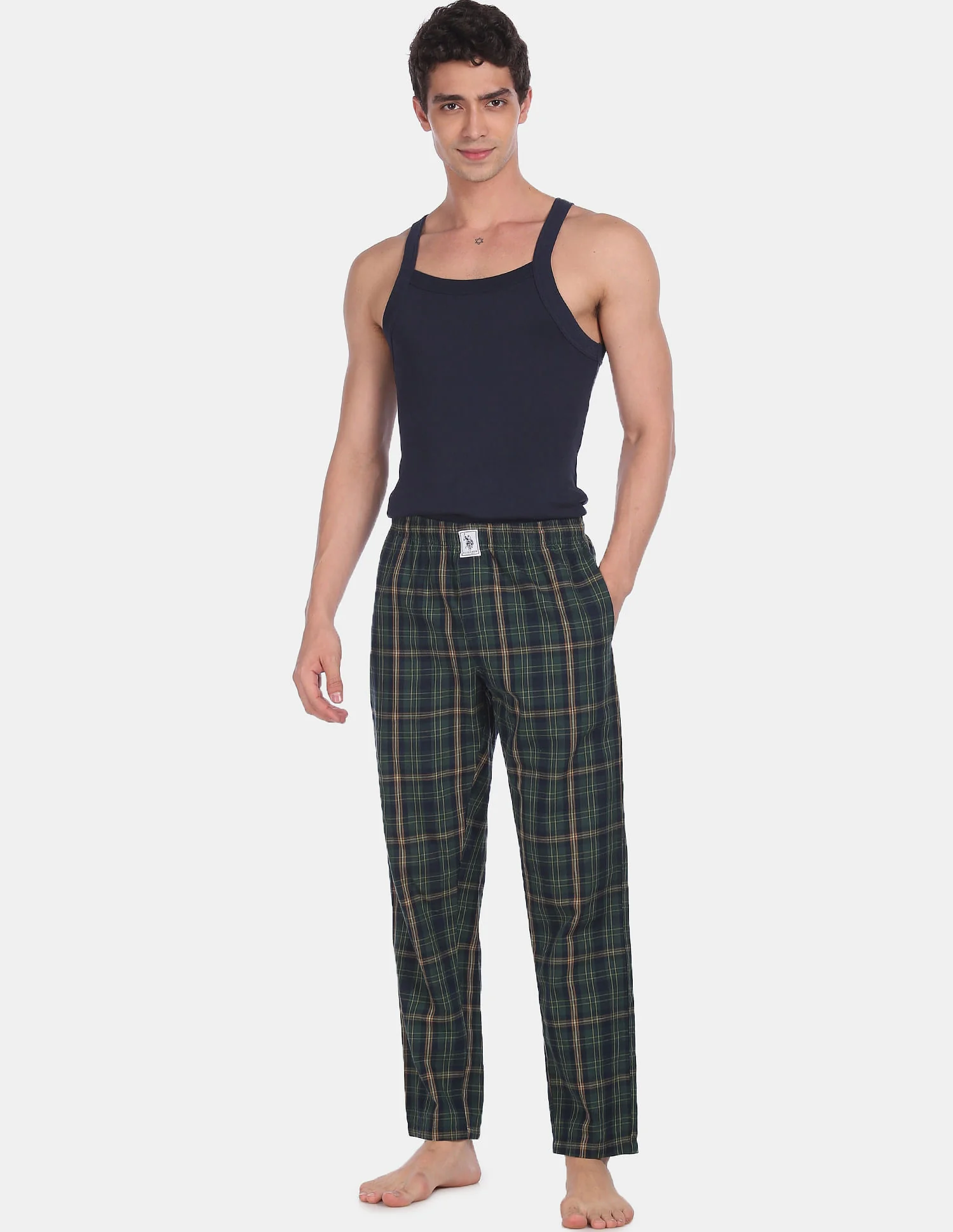 Comfort Fit Check I659 Lounge Pants - Pack Of 1 - Image 2