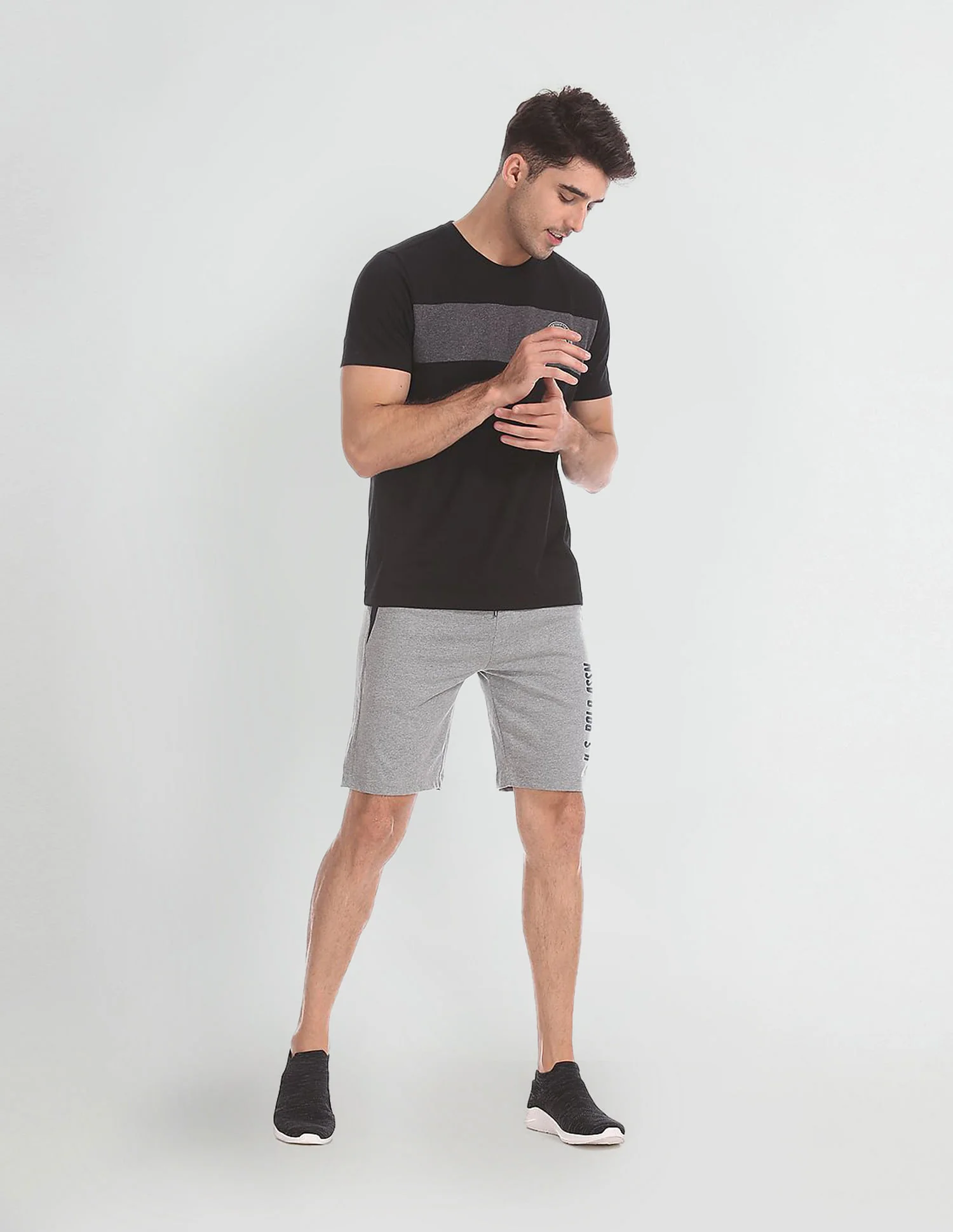 Comfort Fit Cotton Polyester I668 Shorts - Pack Of 1 - Image 2