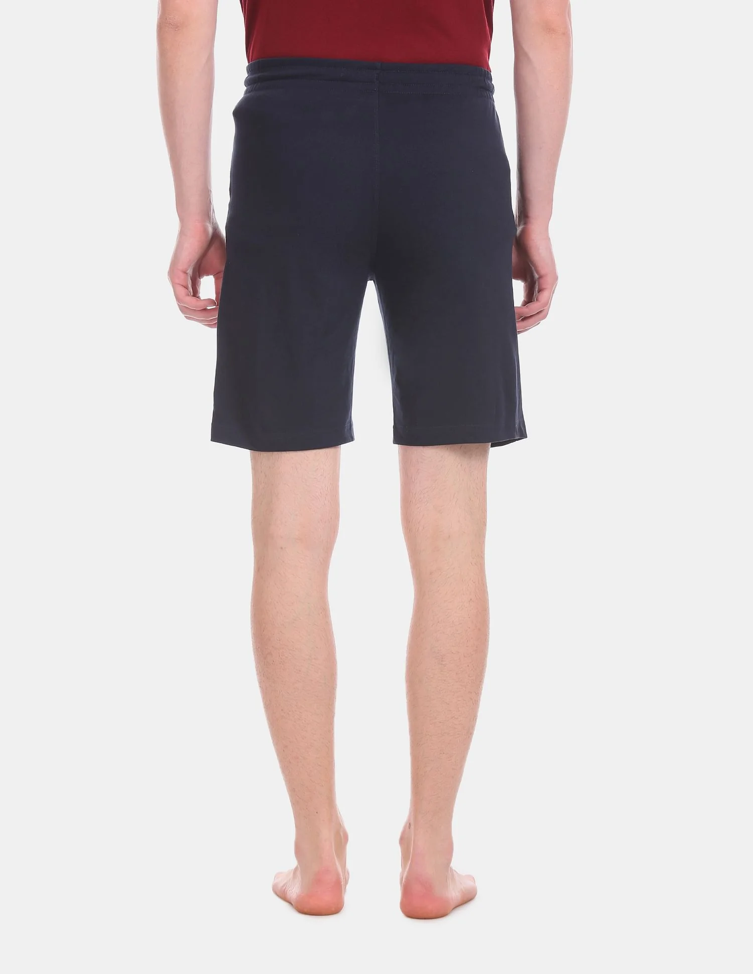 Comfort Fit Cotton Polyester I668 Shorts - Pack Of 1 - Image 5