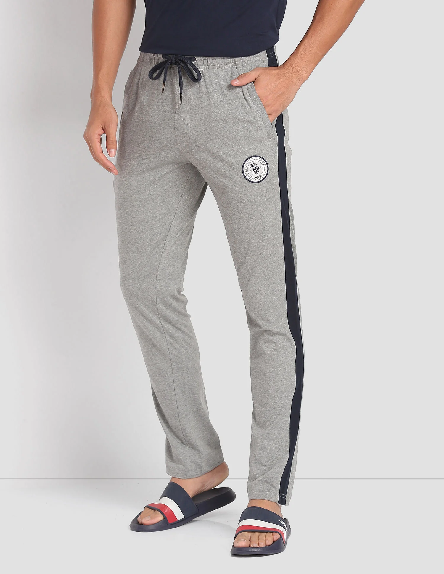 Comfort Fit Cotton Polyester I669 Lounge Track Pants - Pack Of 1