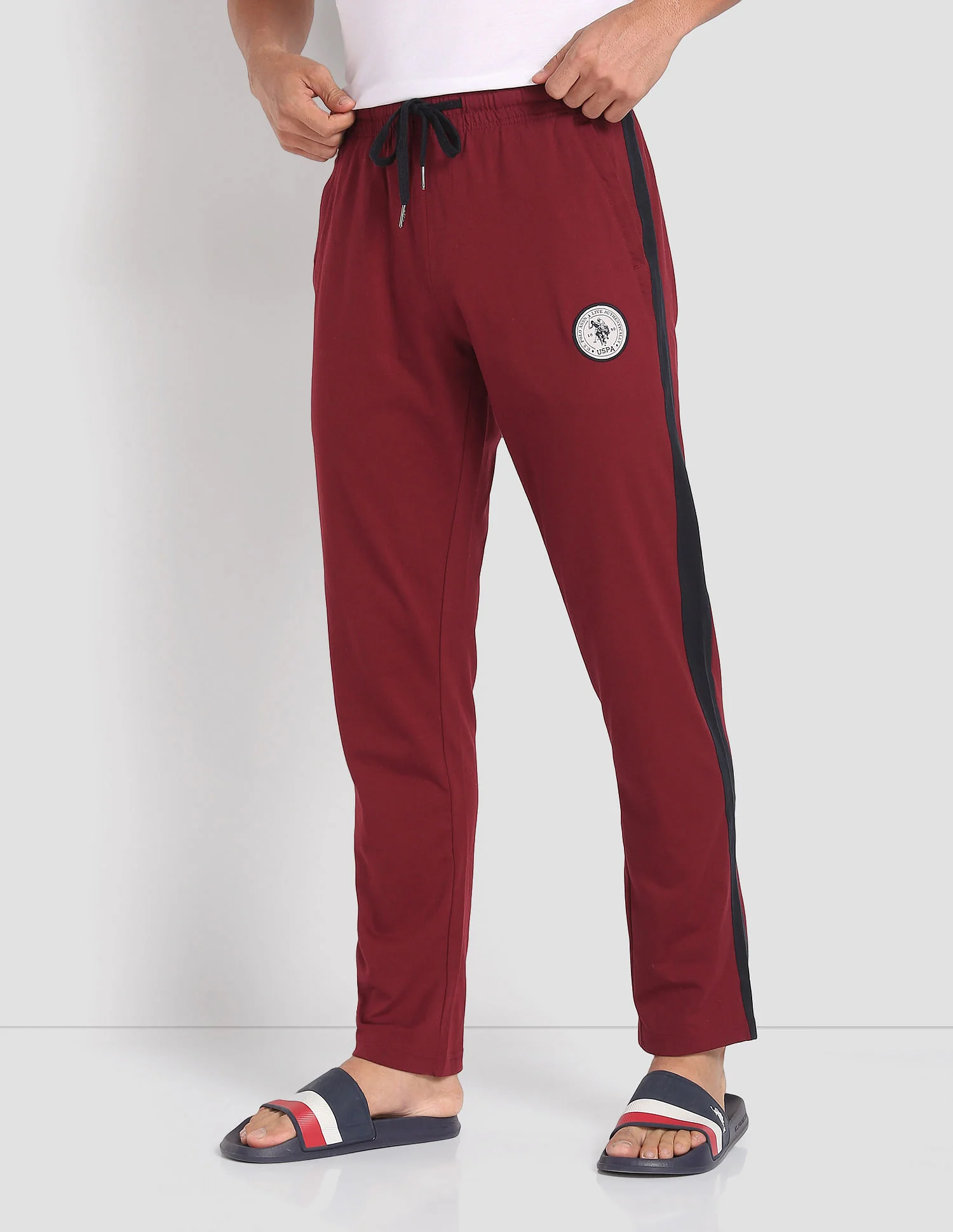 Comfort Fit Cotton Polyester I669 Lounge Track Pants - Pack Of 1