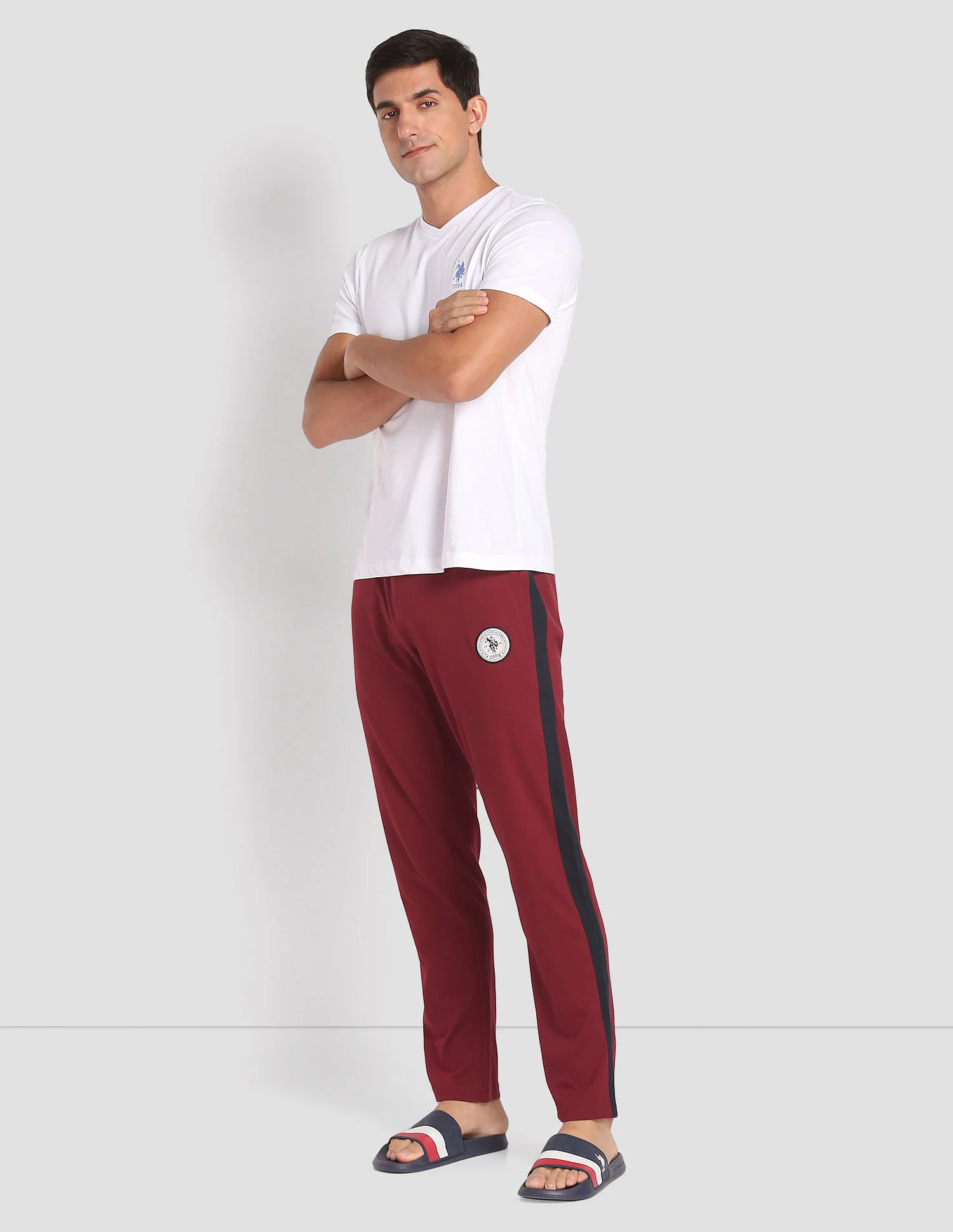 Comfort Fit Cotton Polyester I669 Lounge Track Pants - Pack Of 1 - Image 3