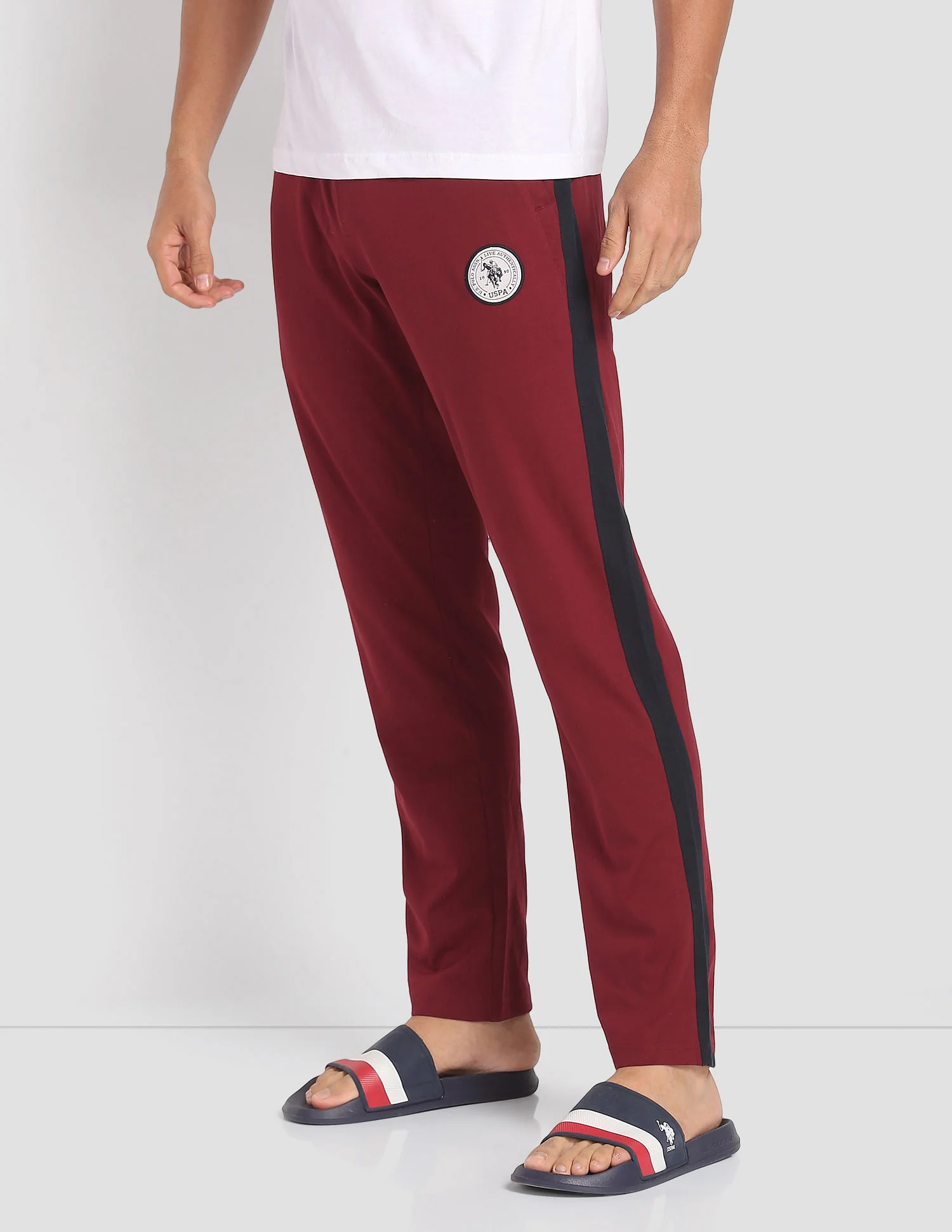 Comfort Fit Cotton Polyester I669 Lounge Track Pants - Pack Of 1 - Image 4