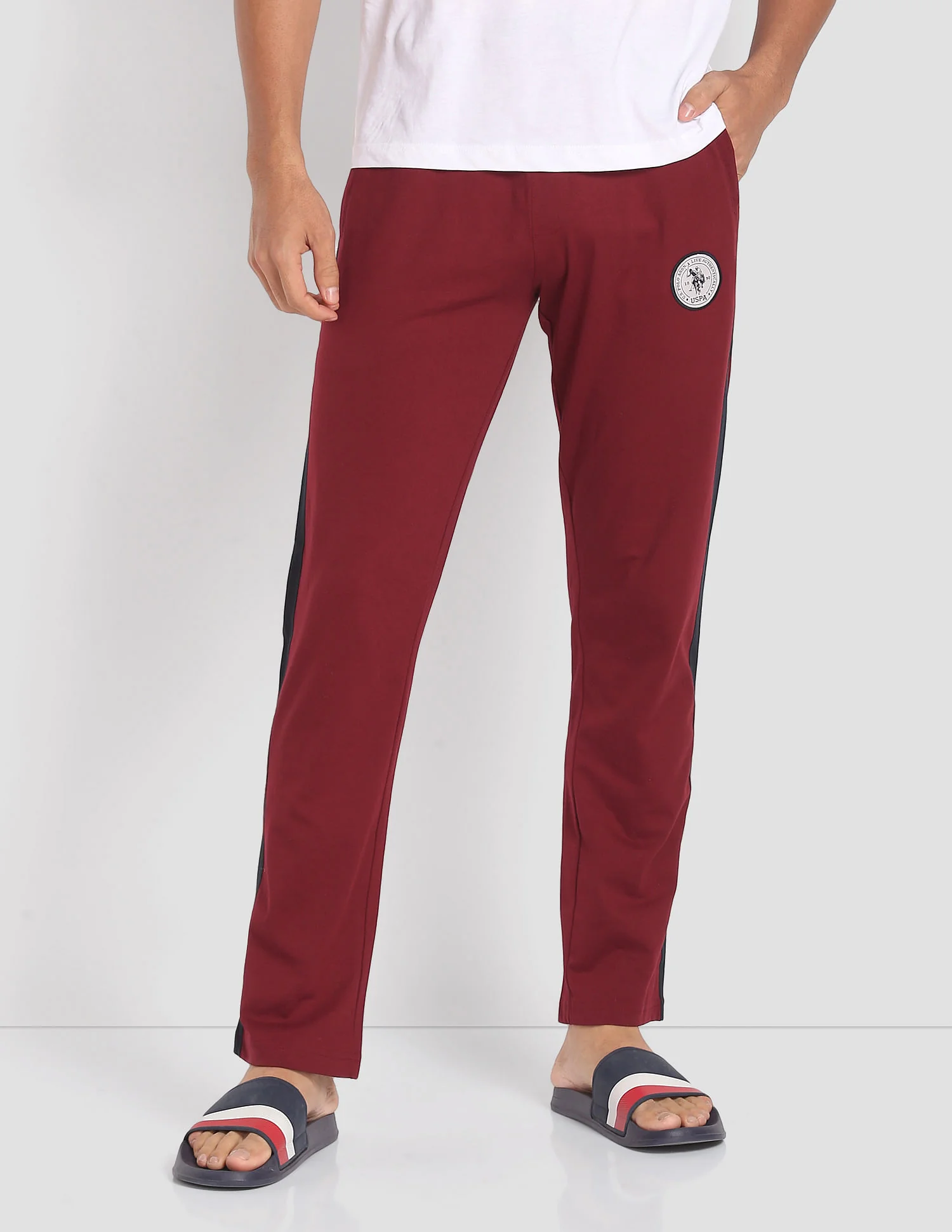 Comfort Fit Cotton Polyester I669 Lounge Track Pants - Pack Of 1 - Image 6