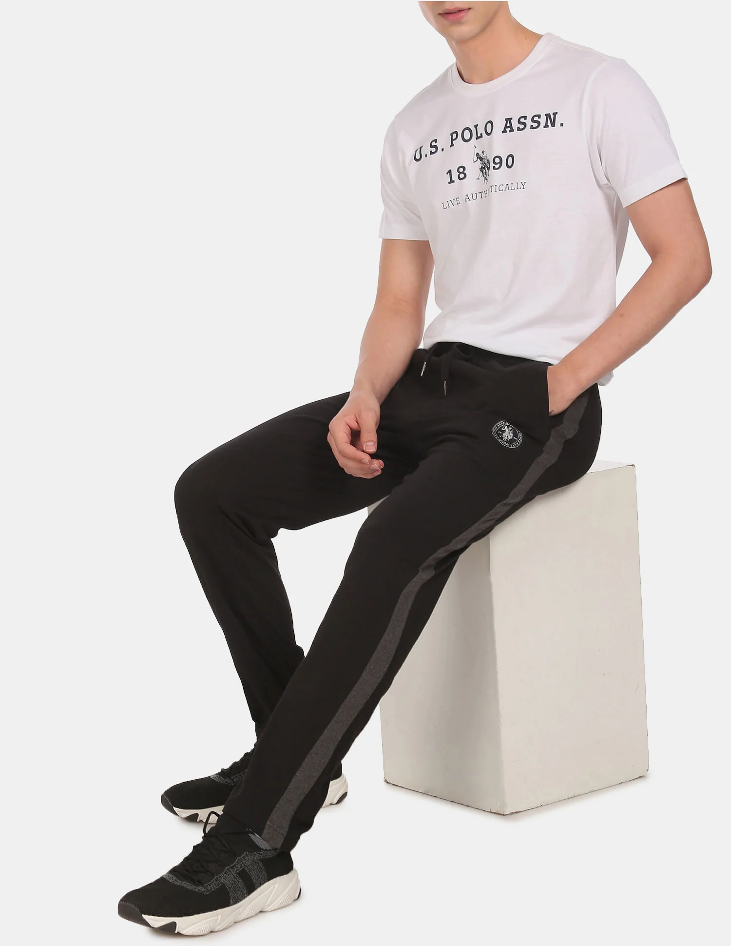 Comfort Fit Cotton Polyester I669 Lounge Track Pants - Pack Of 1