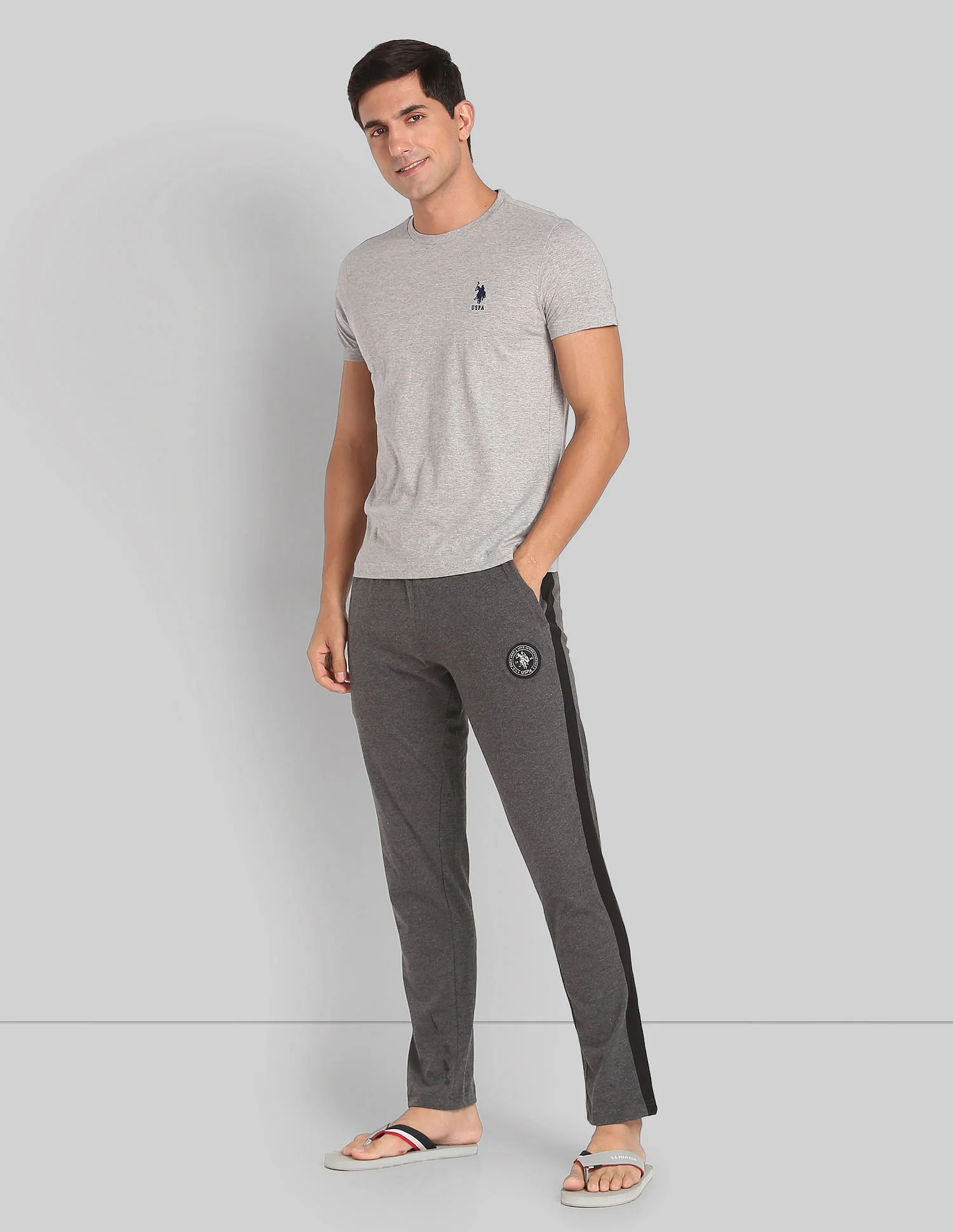 Comfort Fit Cotton Polyester I669 Lounge Track Pants - Pack Of 1 - Image 3