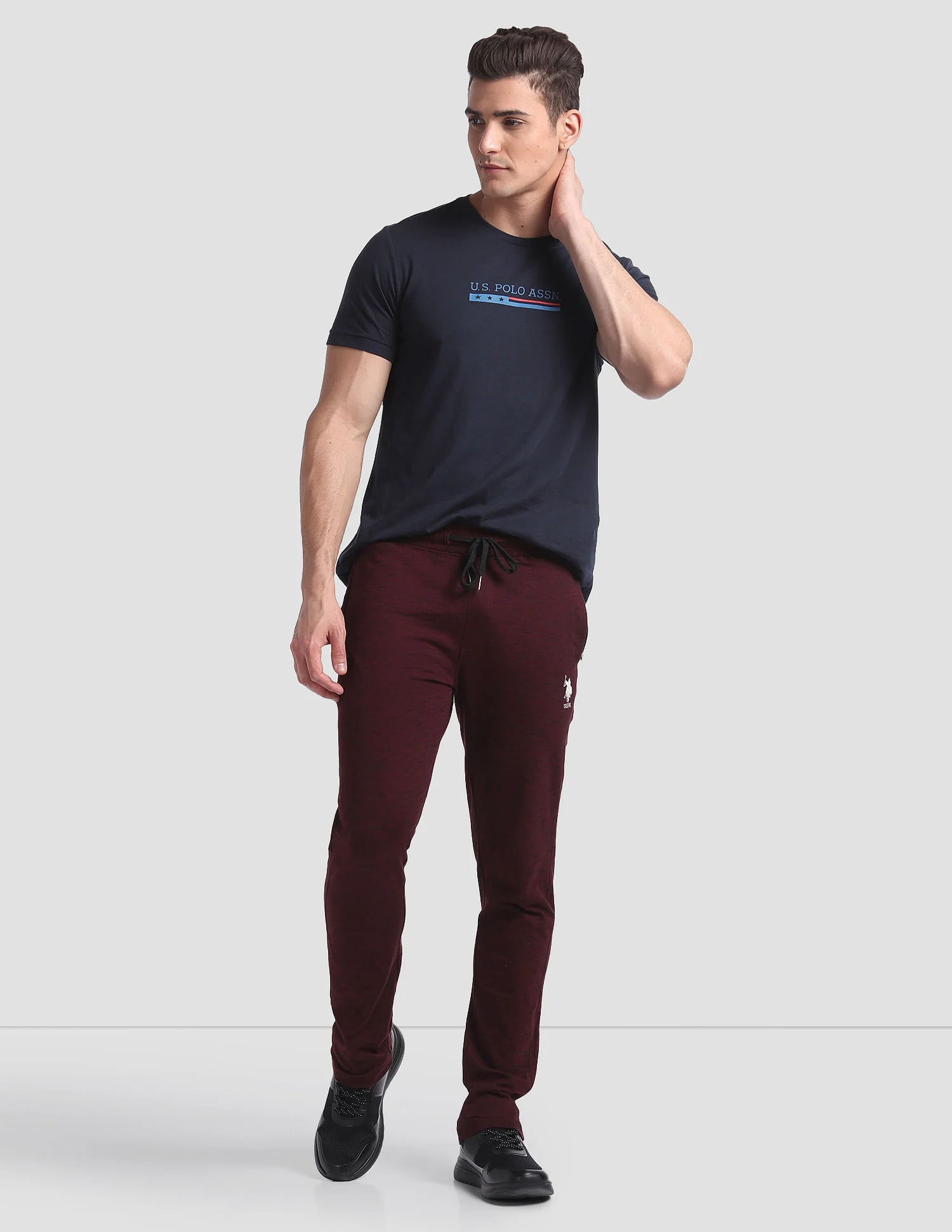 Comfort Fit Cotton Polyester I672 Lounge Track Pants - Pack Of 1 - Image 3