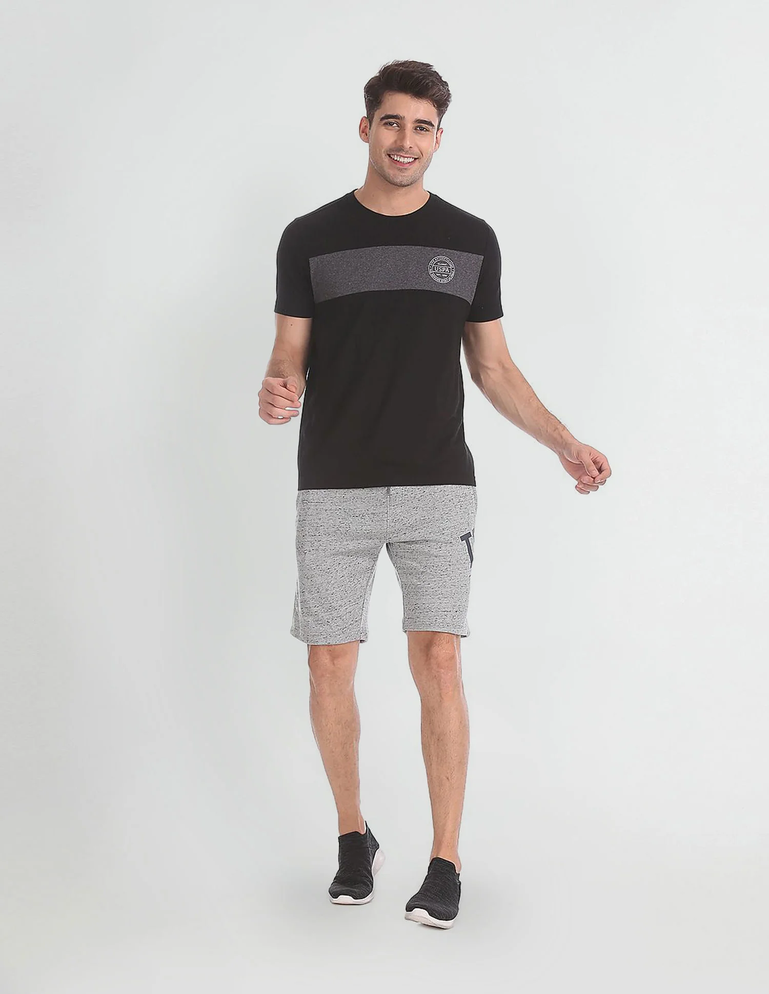 Comfort Fit Mid Rise I676 Shorts - Pack Of 1 - Image 2