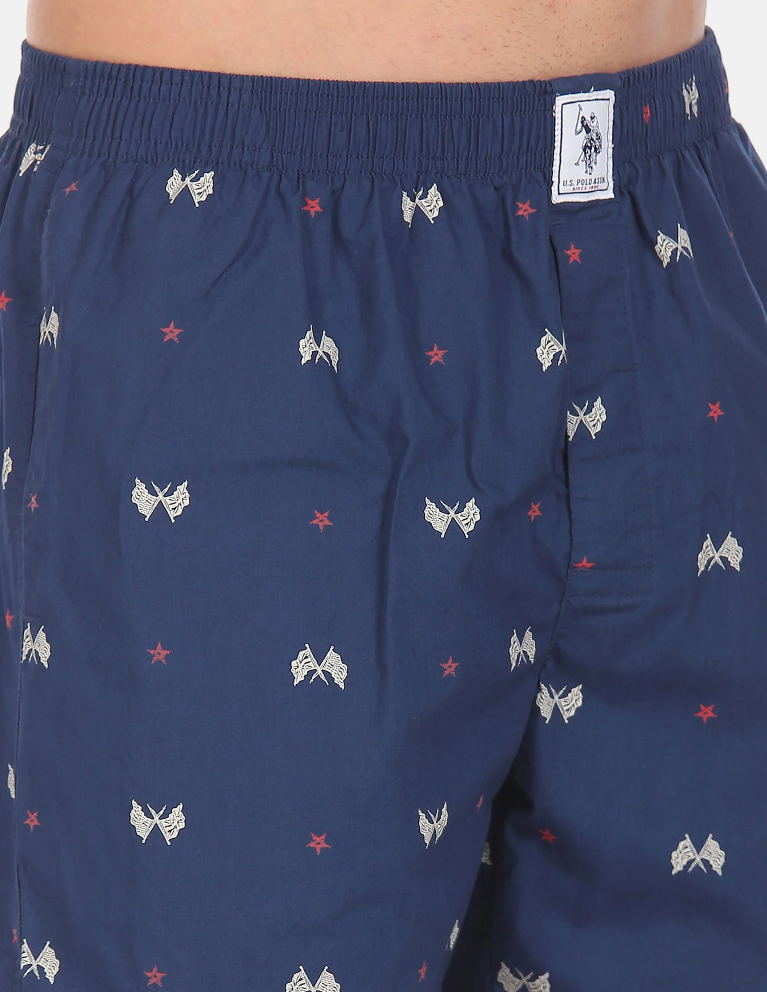 Comfort Fit Print Cotton I663 Boxers - Pack Of 1 - Image 6