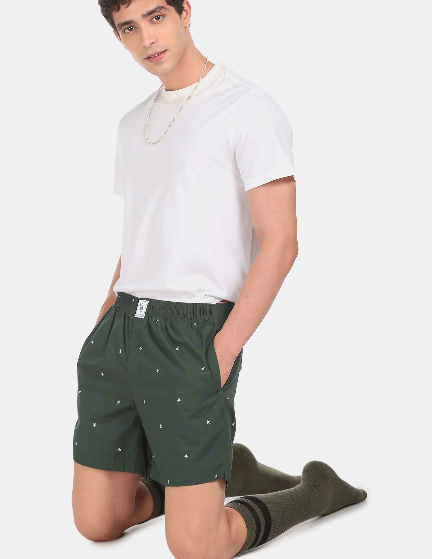 Comfort Fit Print Cotton I663 Boxers - Pack Of 1 - Image 5