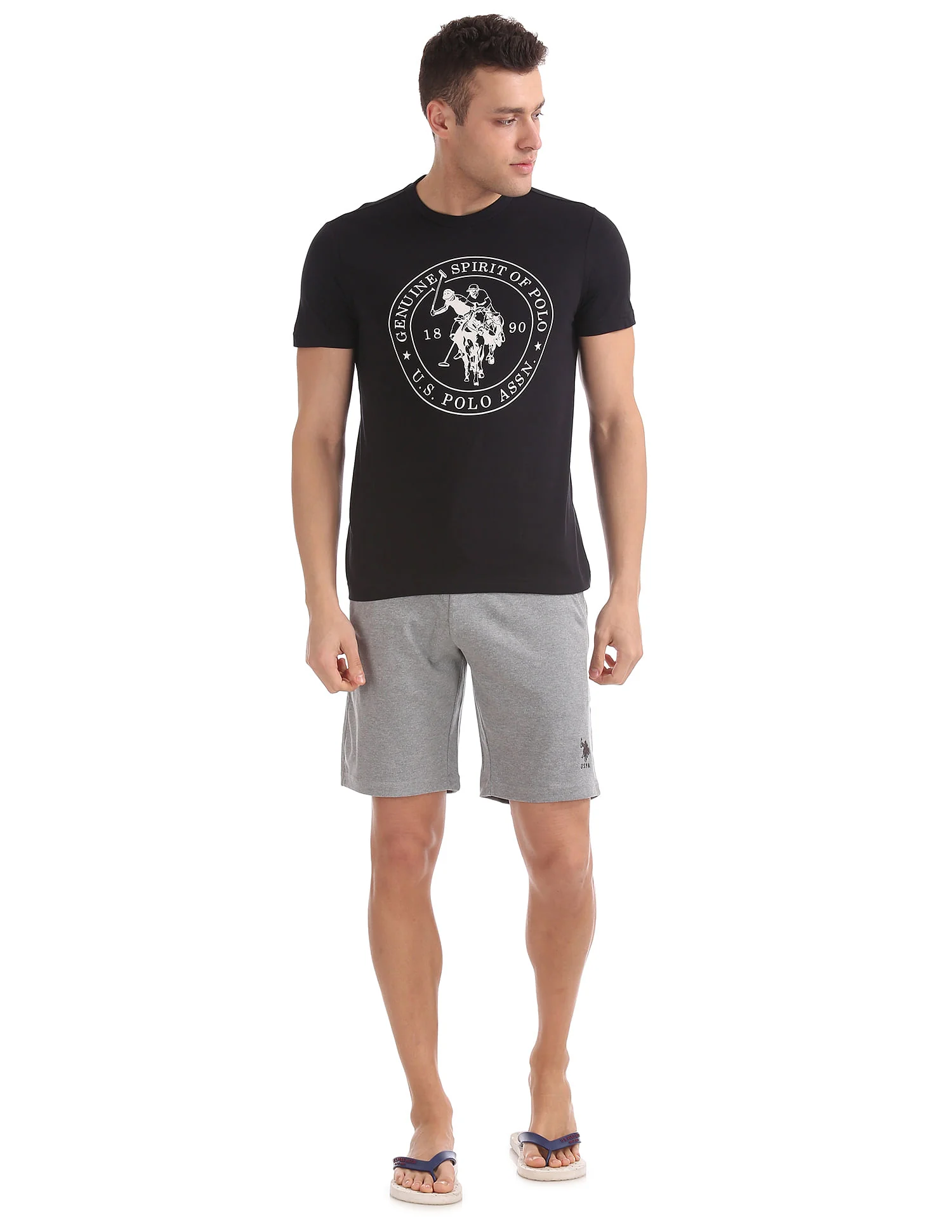 Comfort Fit Printed I643 Lounge T-Shirt - Pack Of 1 - Image 2