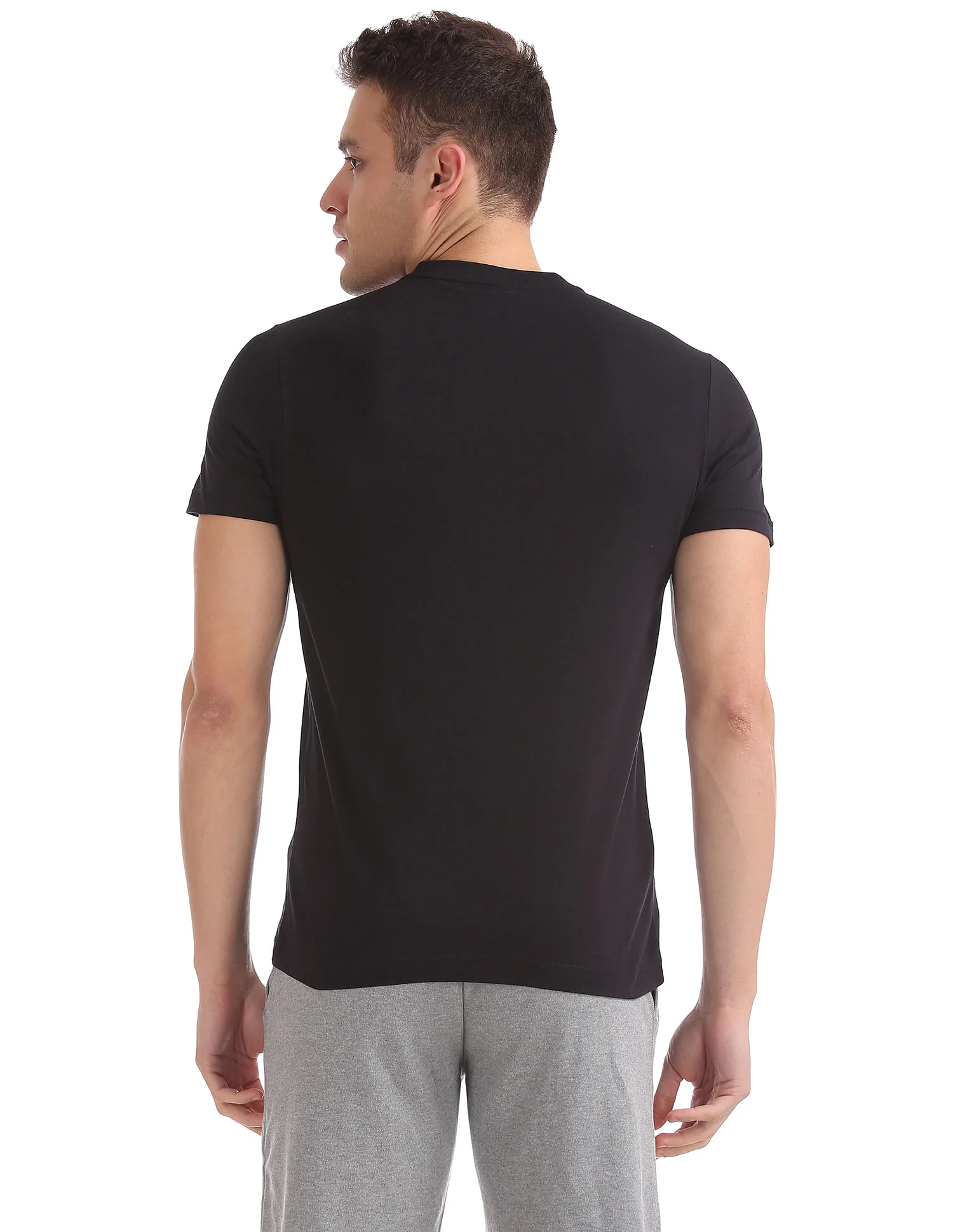 Comfort Fit Printed I643 Lounge T-Shirt - Pack Of 1 - Image 4