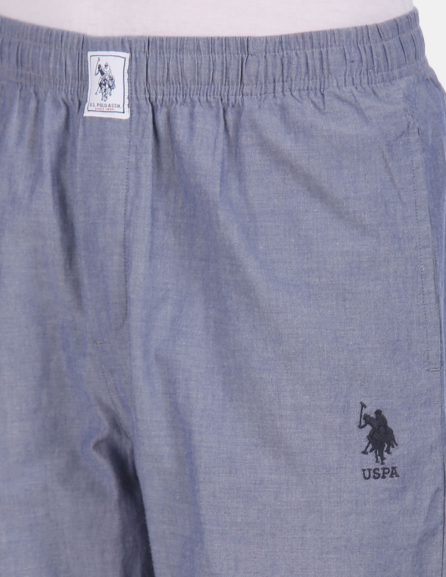 Comfort Fit Solid Cotton I658 Lounge Pants - Pack Of 1 - Image 5