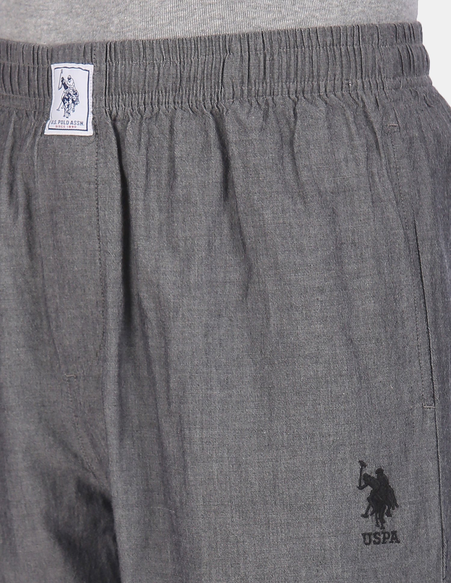 Comfort Fit Solid Cotton I658 Lounge Pants - Pack Of 1 - Image 5