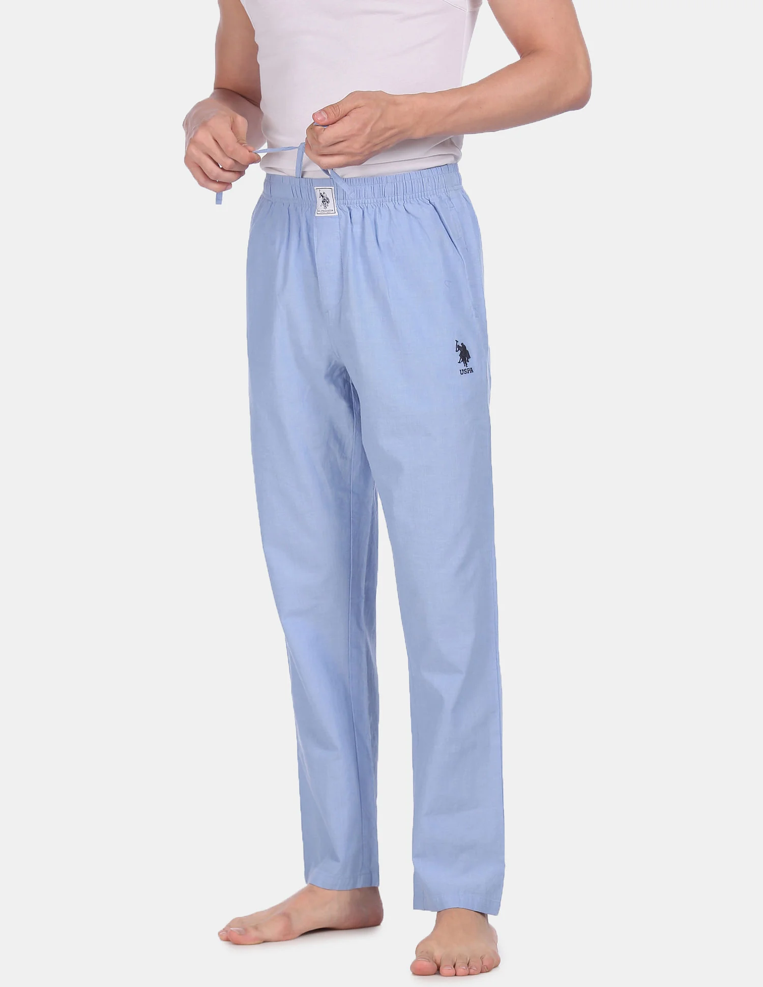 Comfort Fit Solid Cotton I658 Lounge Pants - Pack Of 1 - Image 6