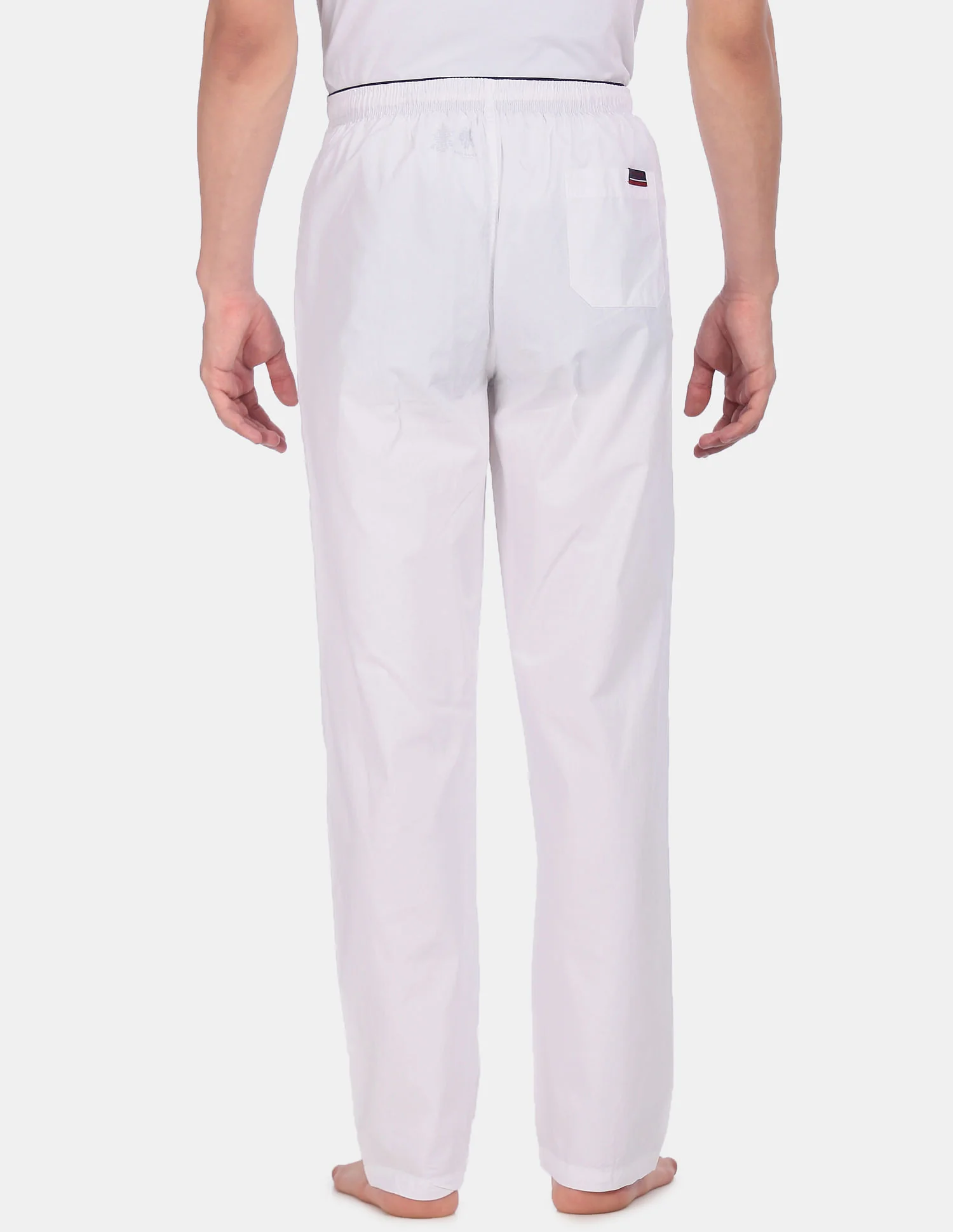 Comfort Fit Solid Cotton I690 Lounge Pants - Pack Of 1 - Image 4