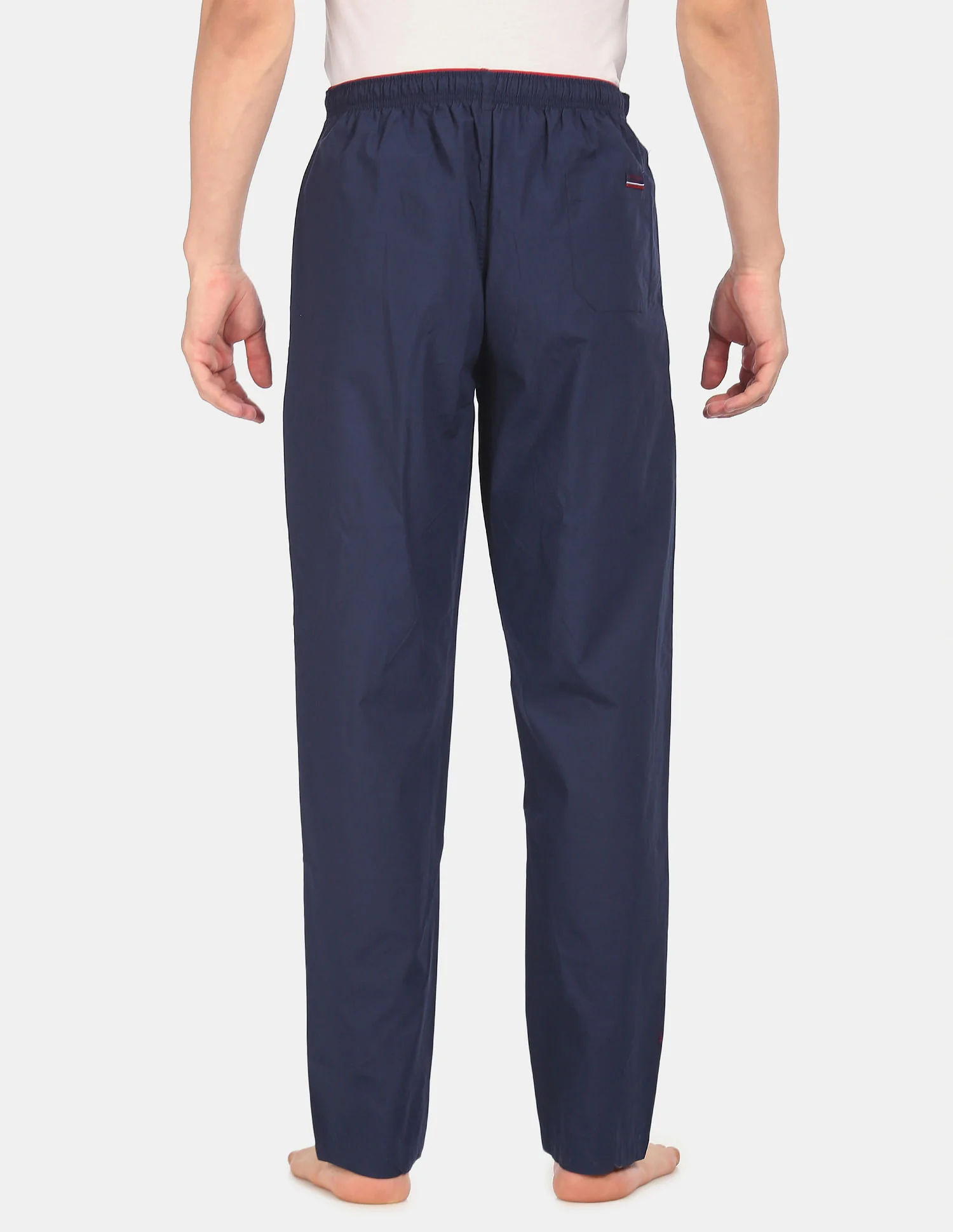 Comfort Fit Solid Cotton I690 Lounge Pants - Pack Of 1 - Image 4