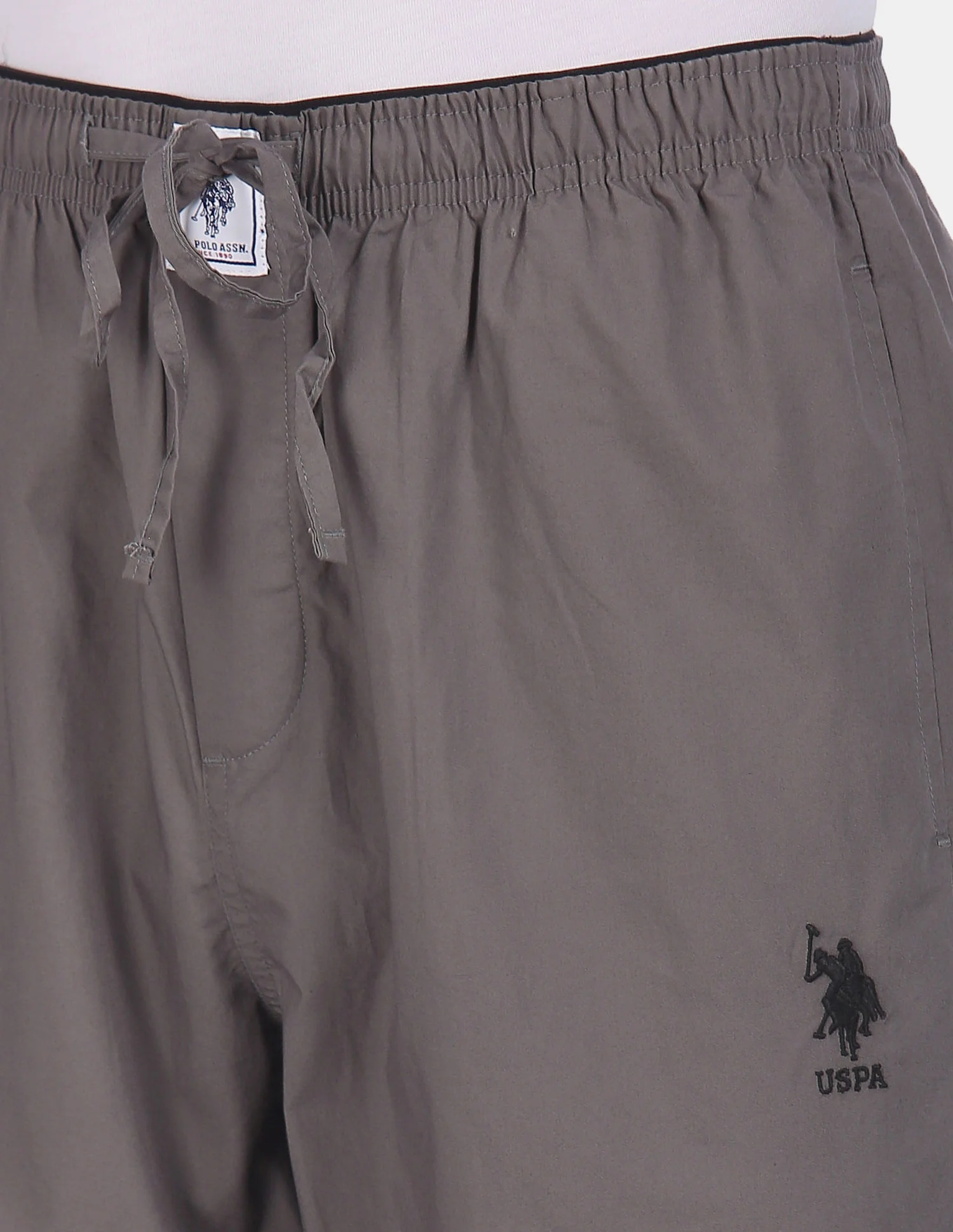 Comfort Fit Solid Cotton I690 Lounge Pants - Pack Of 1 - Image 5