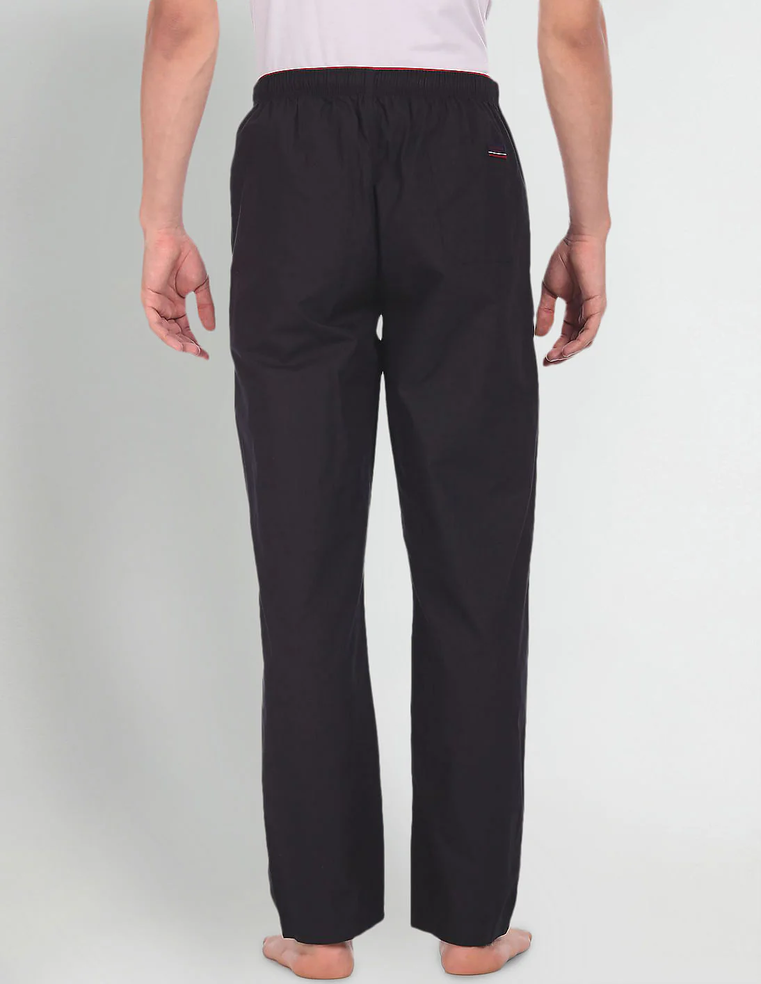 Comfort Fit Solid Cotton I690 Lounge Pants - Pack Of 1 - Image 4