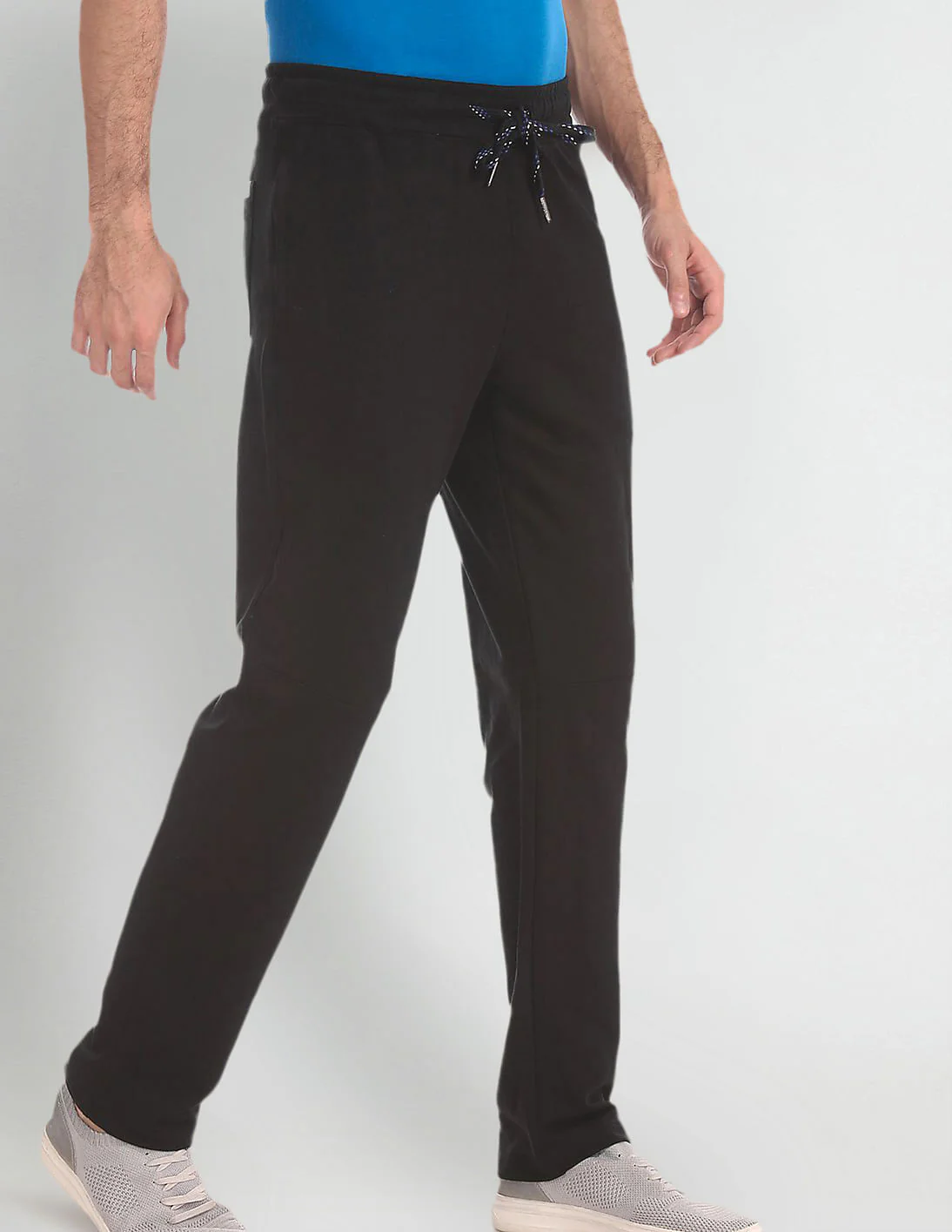 Comfort Fit Solid Cotton Polyester I673 Lounge Track Pants - Pack Of 1 - Image 3