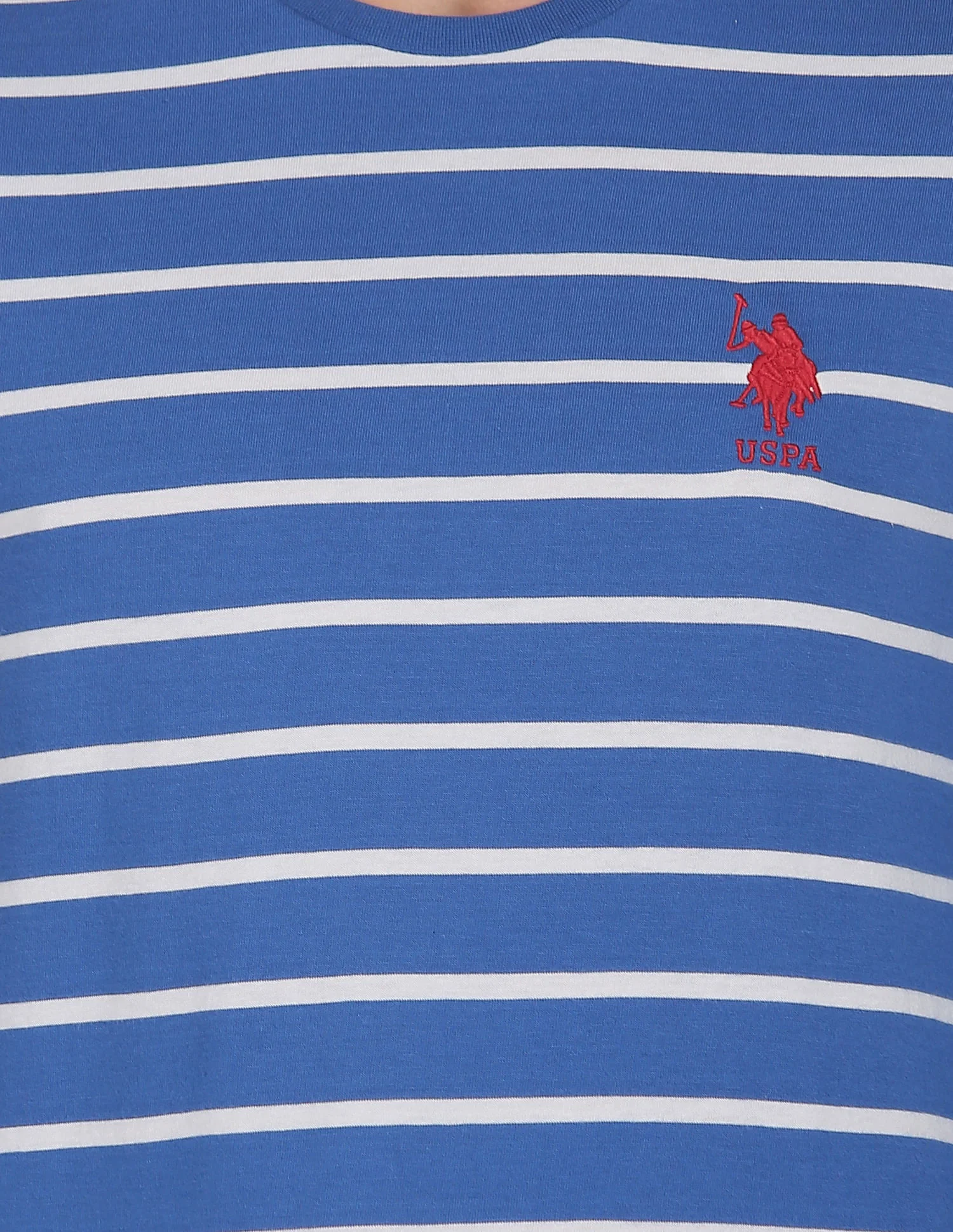 Comfort Fit Stripe Cotton I689 Lounge T-Shirt - Pack Of 1 - Image 6