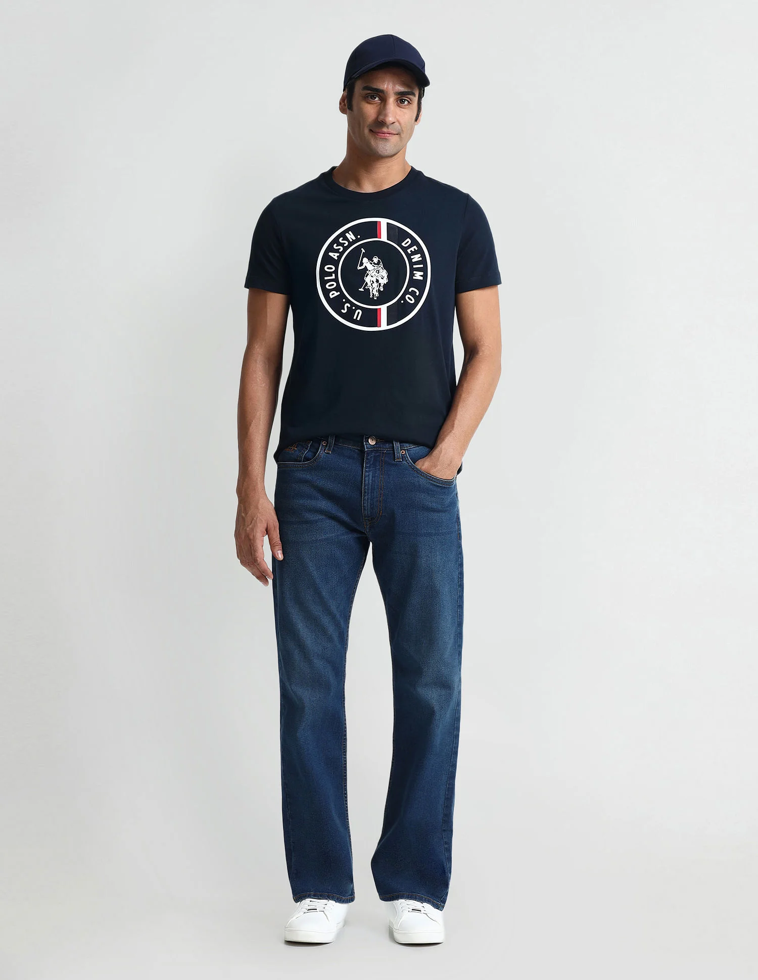 Connor Bootcut Blue Jeans - Image 3